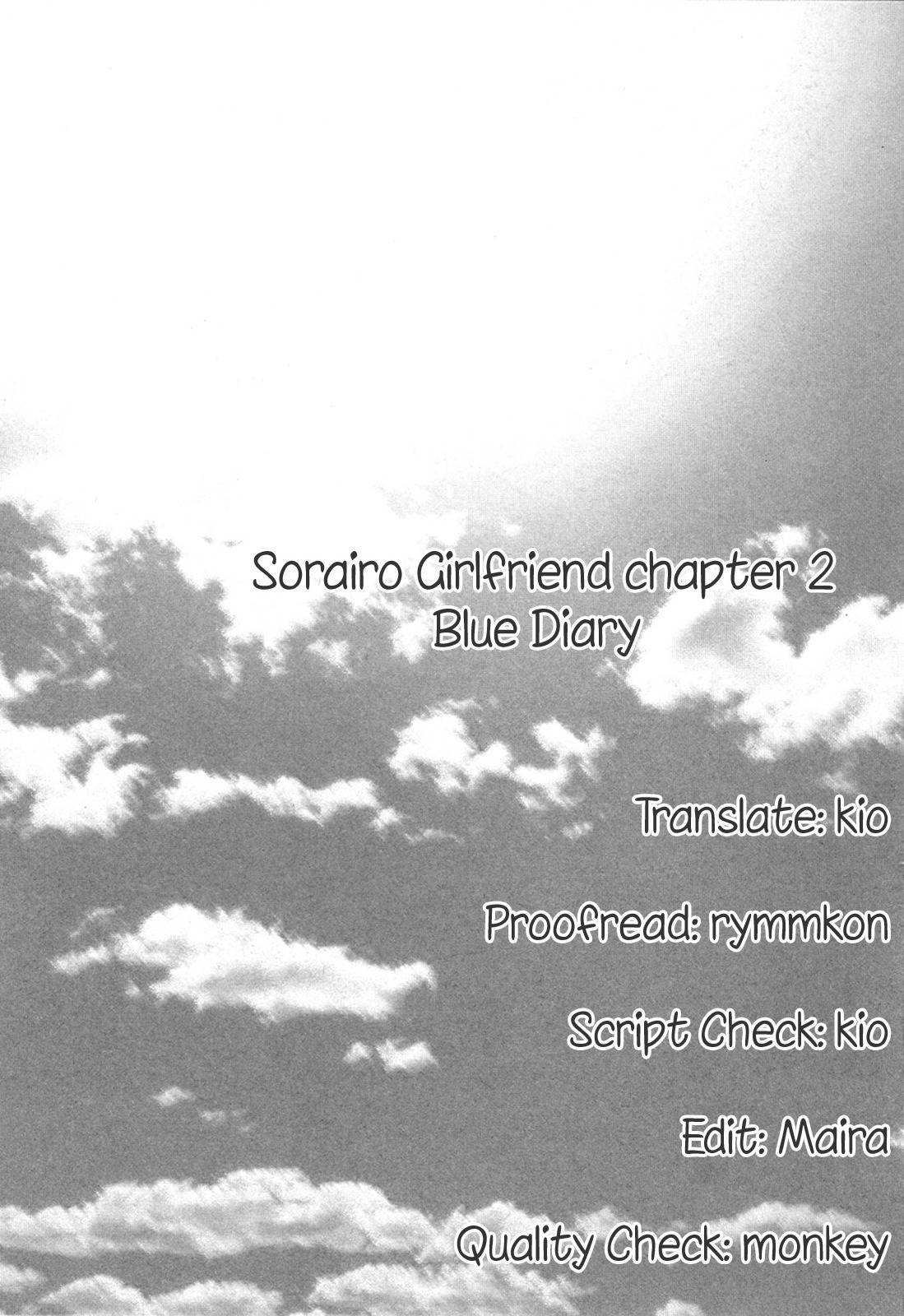 Sorairo Girlfriend Chapter 2 page 15 - Chapter 2: Middle School Diary / Blue Diary