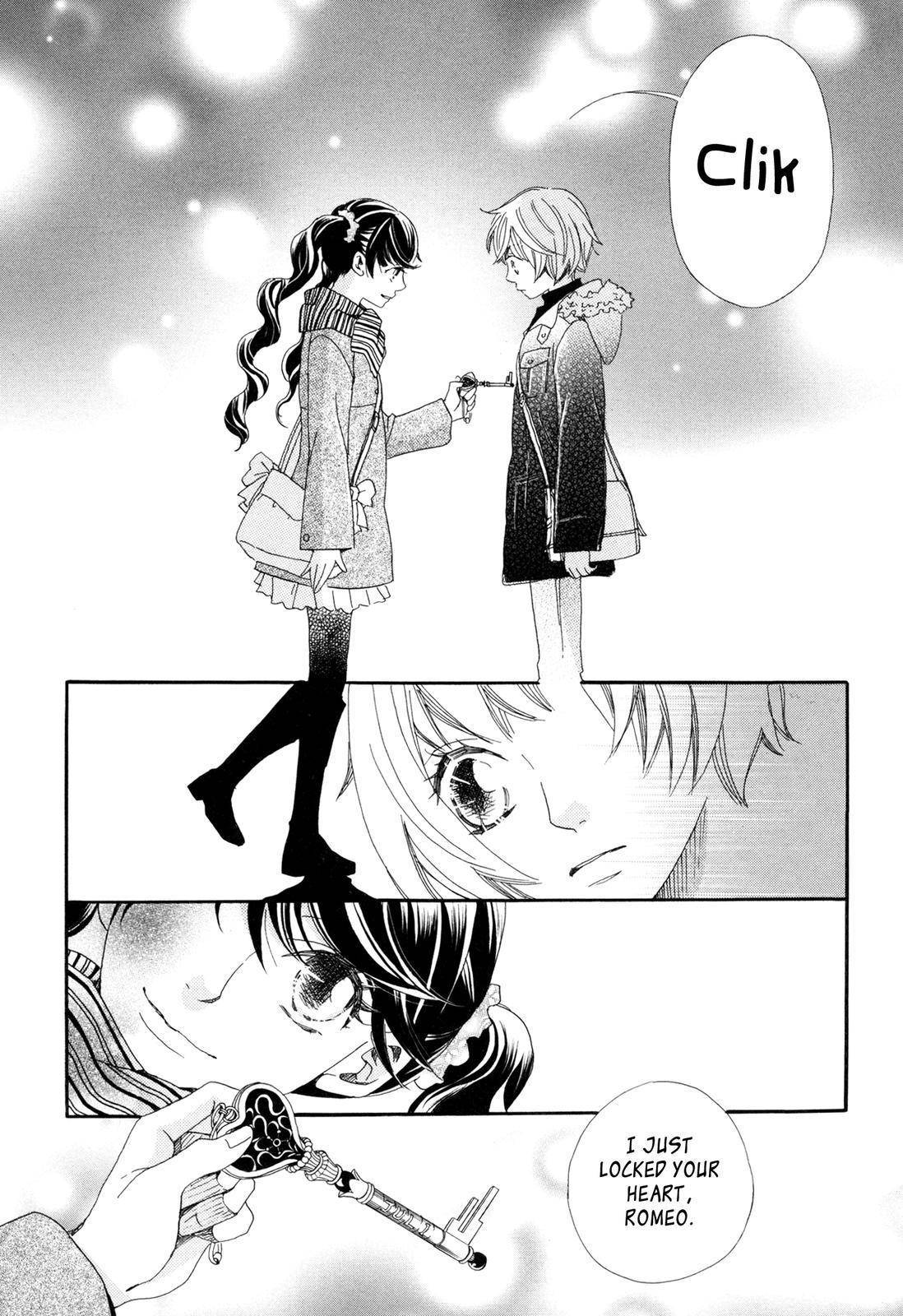 Sorairo Girlfriend Chapter 8 page 7 - Chapter 8: Key of Heart / (Be) locked up in Love