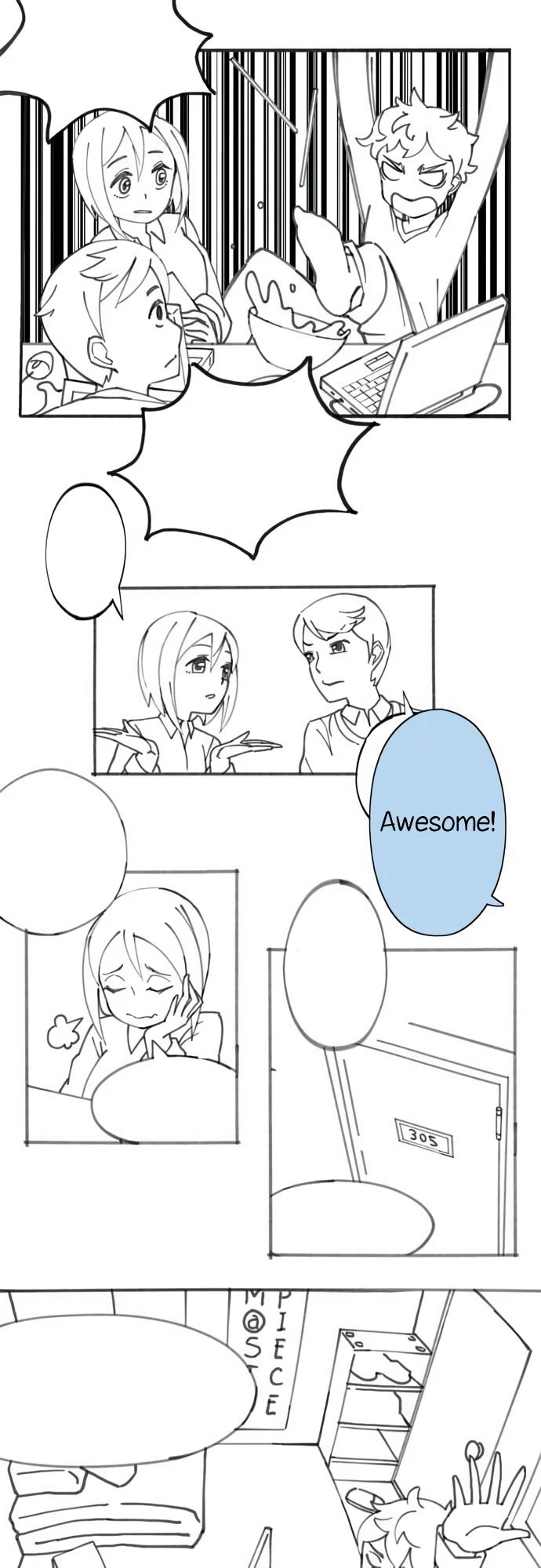 Sorairo no Graffiti Chapter 39 page 3 - Chapter 39