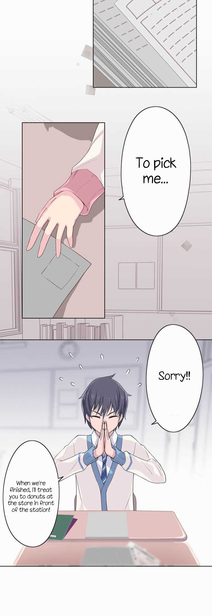 Sorairo no Graffiti Chapter 8 page 23 - Chapter 8