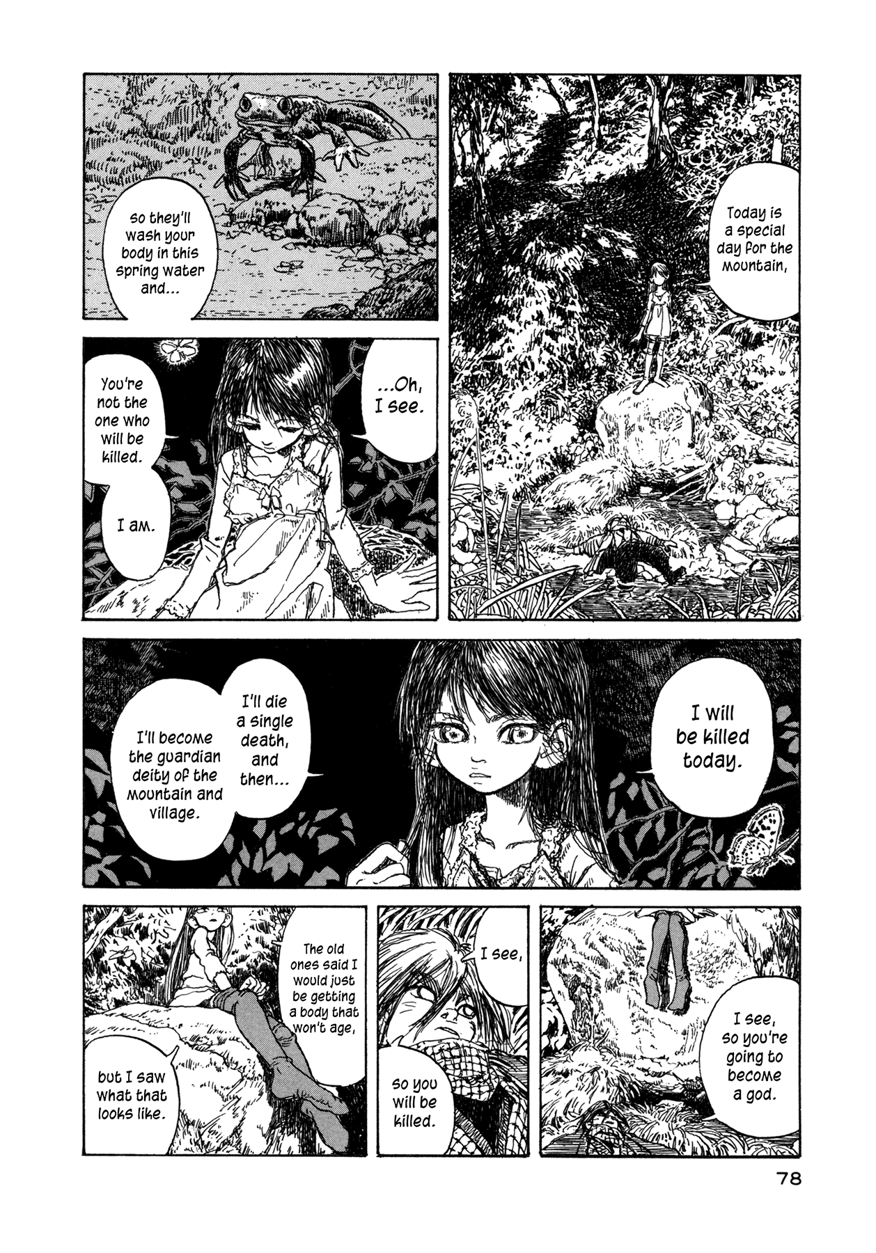Soratobi Tamashii Chapter 3.3 page 13 - Chapter 3 v3 : The Tears of Tarou, Kiler of Bears, Stealer of Gods