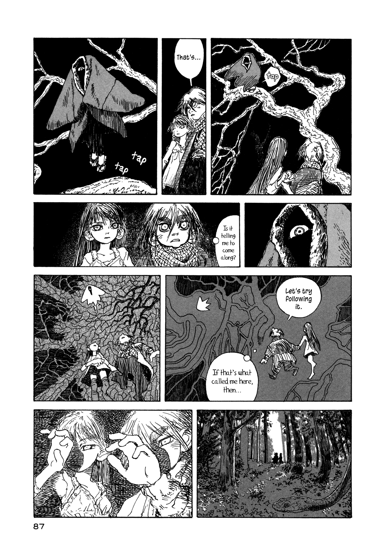 Soratobi Tamashii Chapter 3.3 page 21 - Chapter 3 v3 : The Tears of Tarou, Kiler of Bears, Stealer of Gods