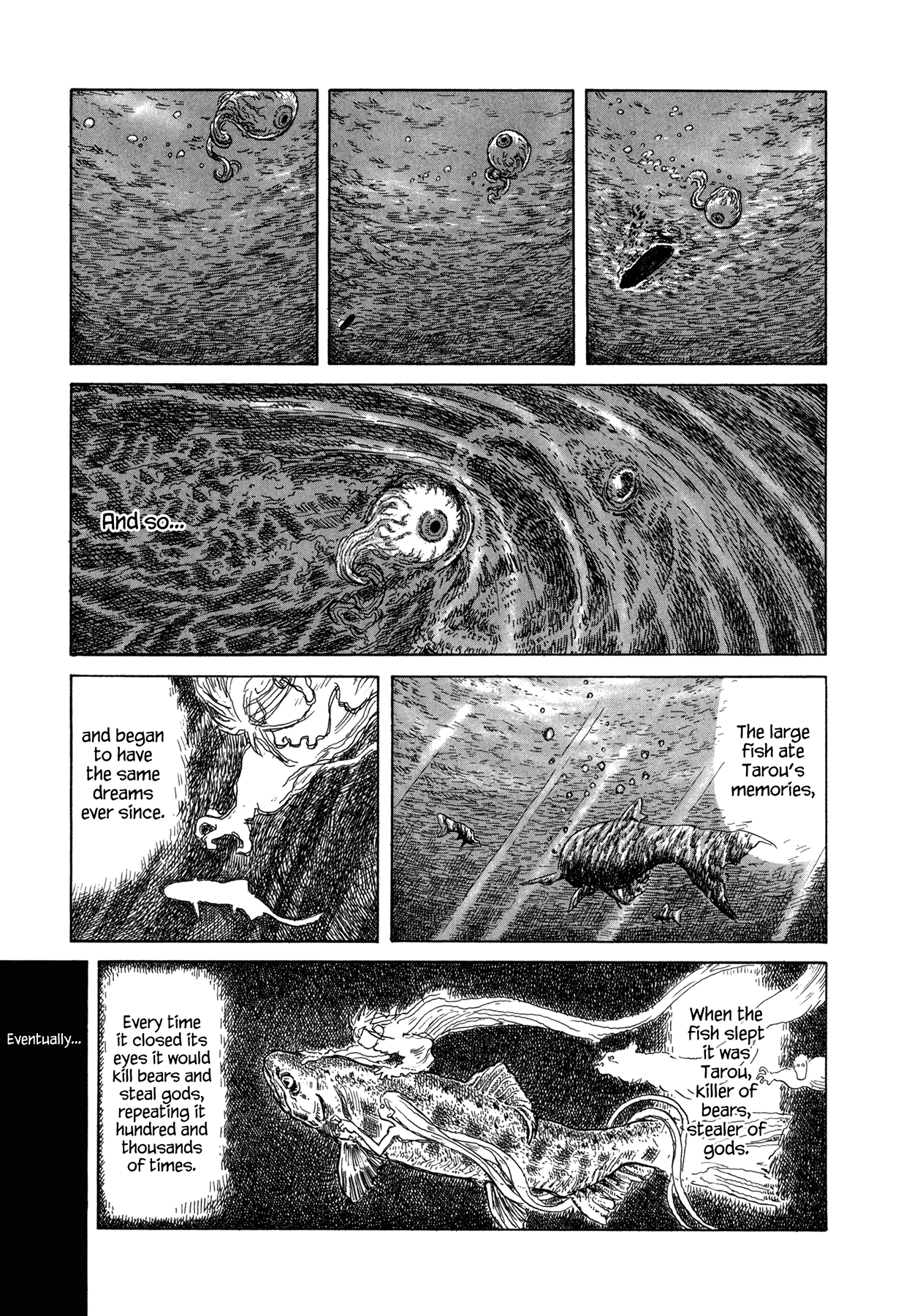 Soratobi Tamashii Chapter 3.3 page 36 - Chapter 3 v3 : The Tears of Tarou, Kiler of Bears, Stealer of Gods