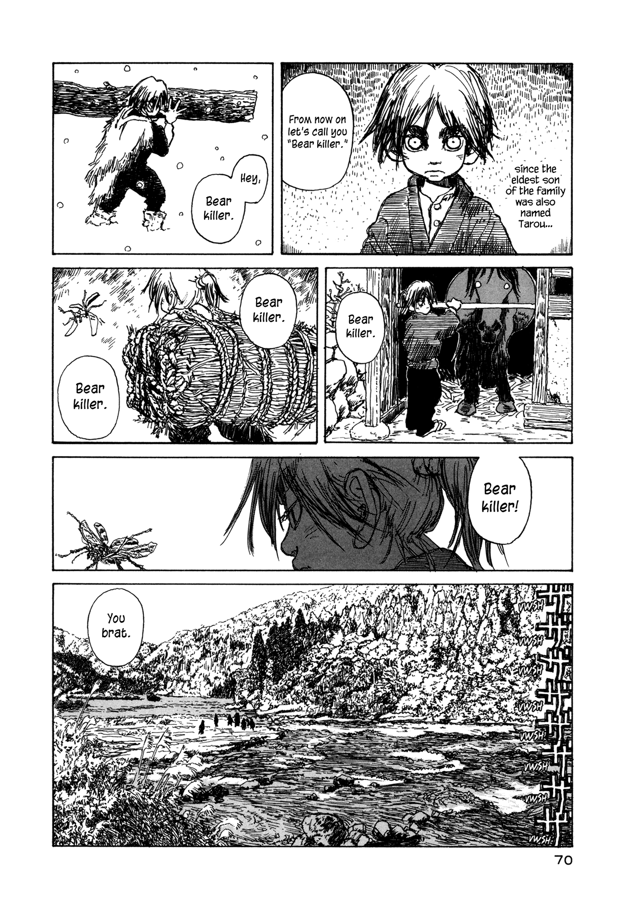 Soratobi Tamashii Chapter 3.3 page 5 - Chapter 3 v3 : The Tears of Tarou, Kiler of Bears, Stealer of Gods