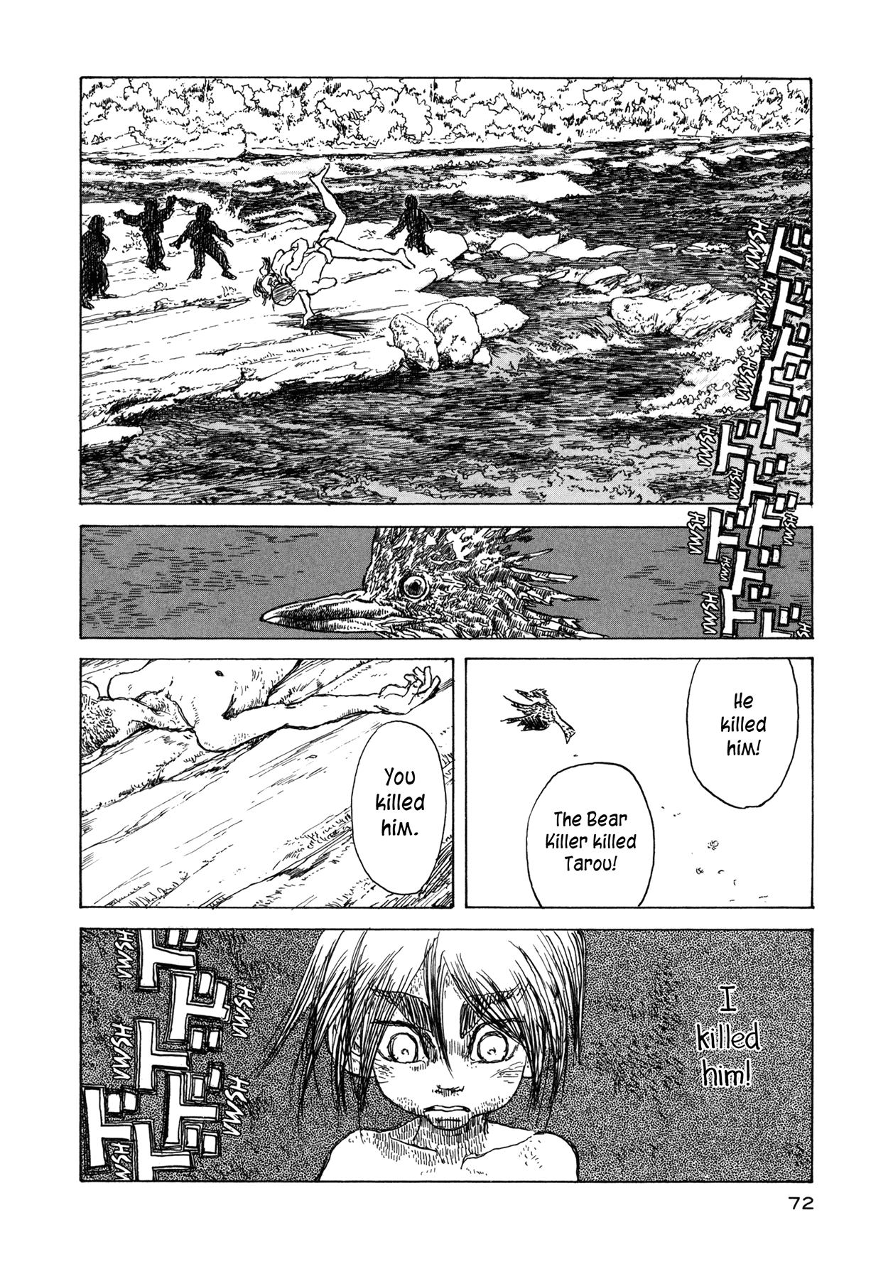 Soratobi Tamashii Chapter 3.3 page 7 - Chapter 3 v3 : The Tears of Tarou, Kiler of Bears, Stealer of Gods