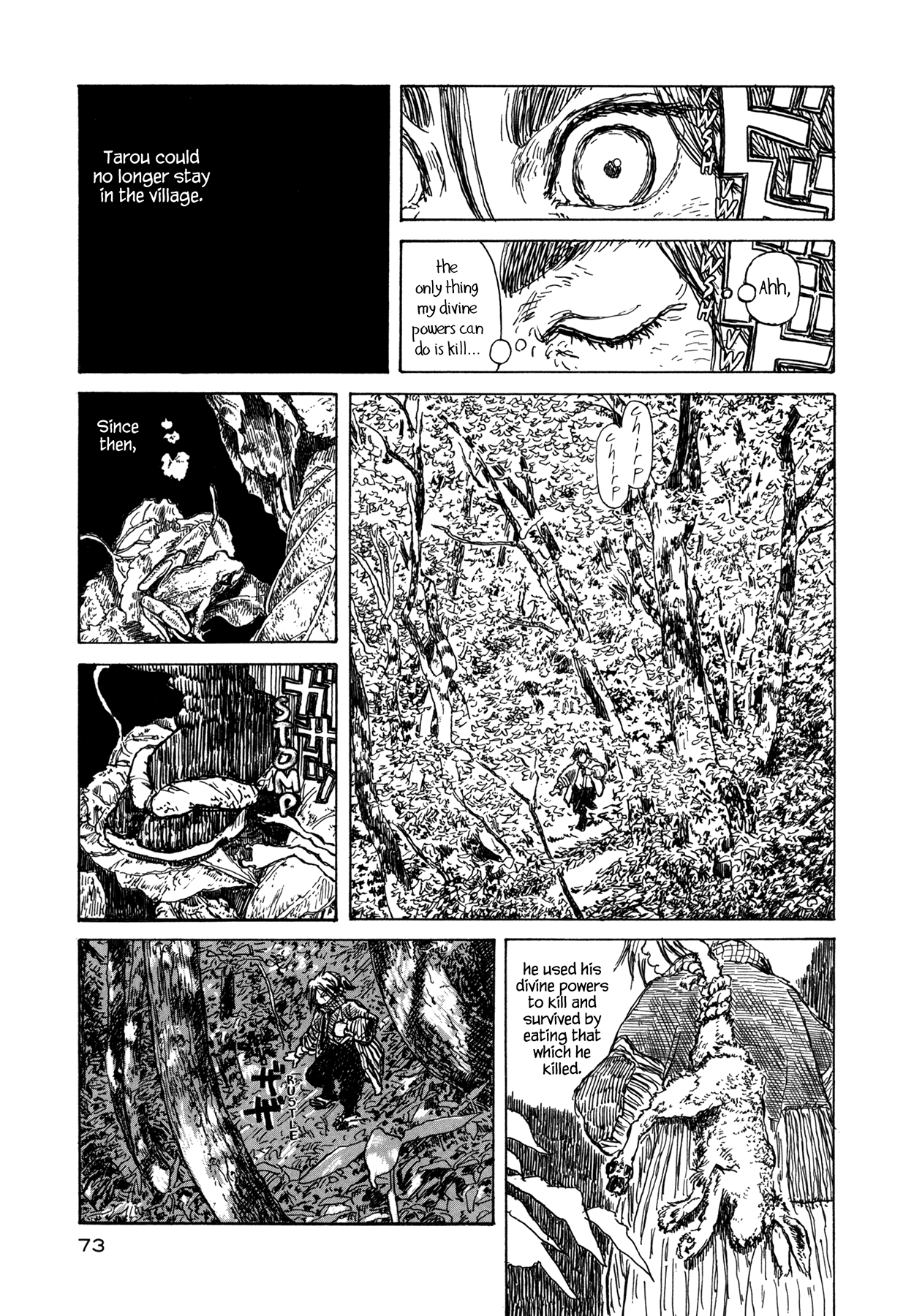 Soratobi Tamashii Chapter 3.3 page 8 - Chapter 3 v3 : The Tears of Tarou, Kiler of Bears, Stealer of Gods