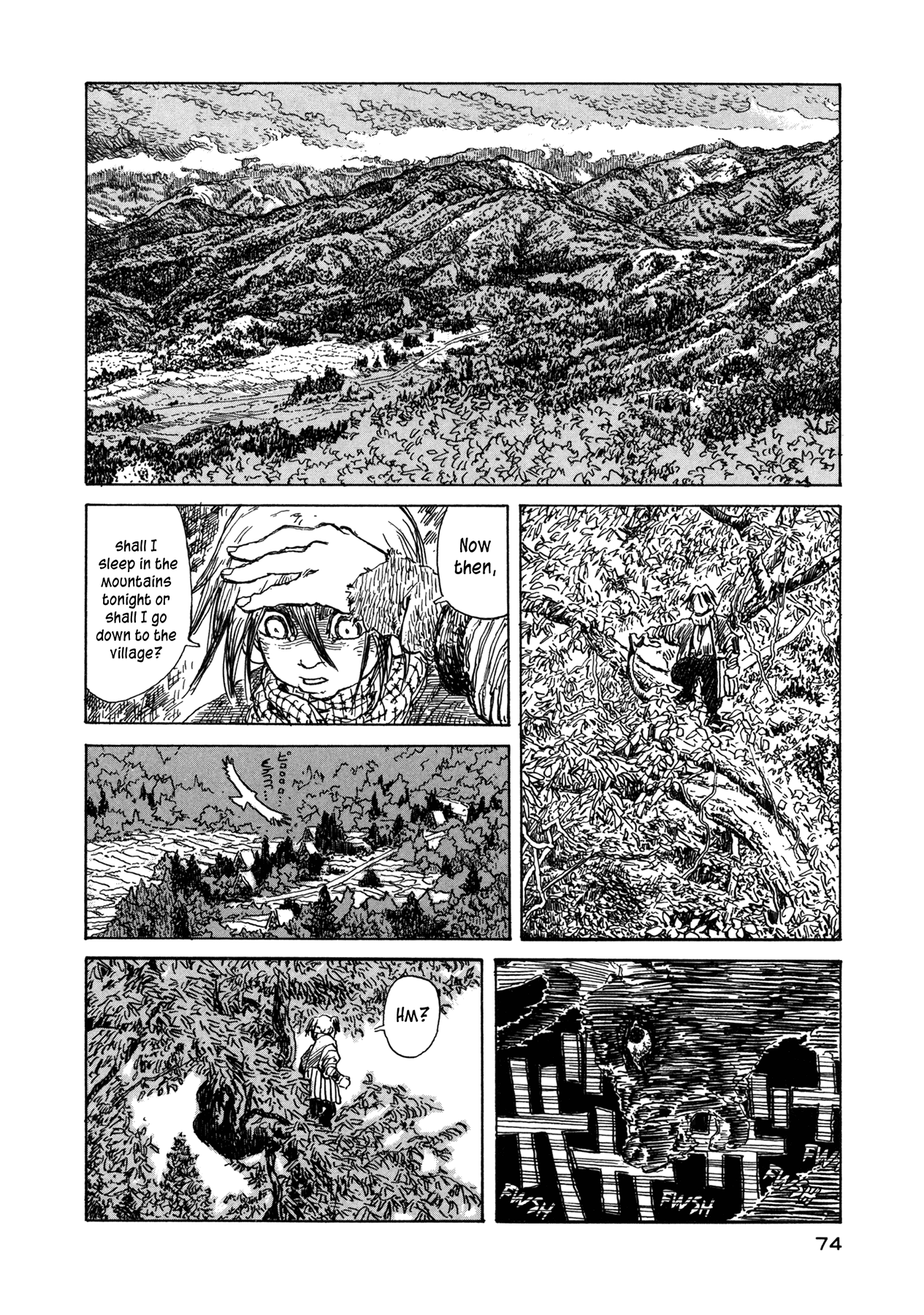 Soratobi Tamashii Chapter 3.3 page 9 - Chapter 3 v3 : The Tears of Tarou, Kiler of Bears, Stealer of Gods