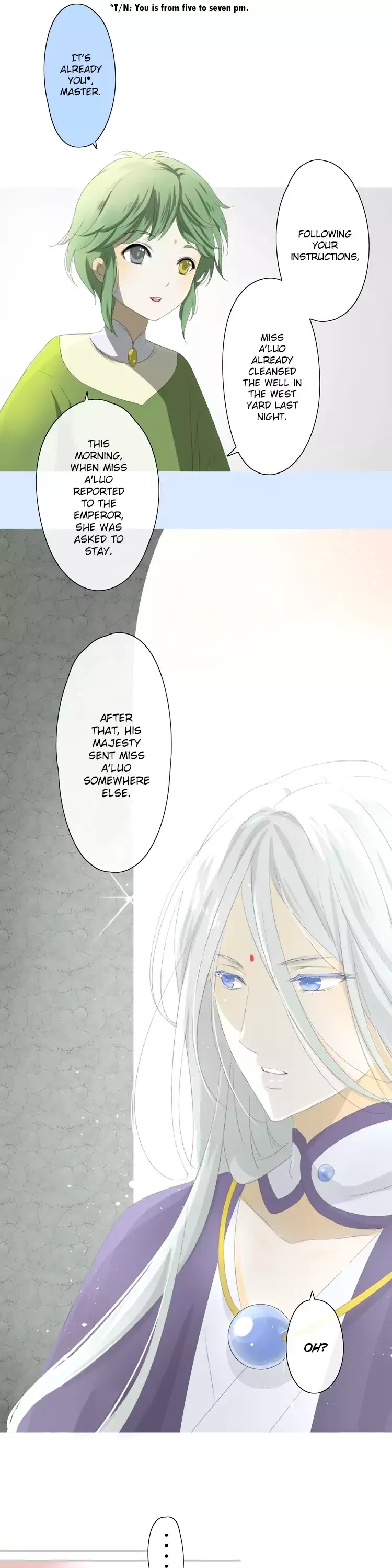 Sorcerer Maiden Chapter 2 page 5 - Chapter 2: The Person in My Heart