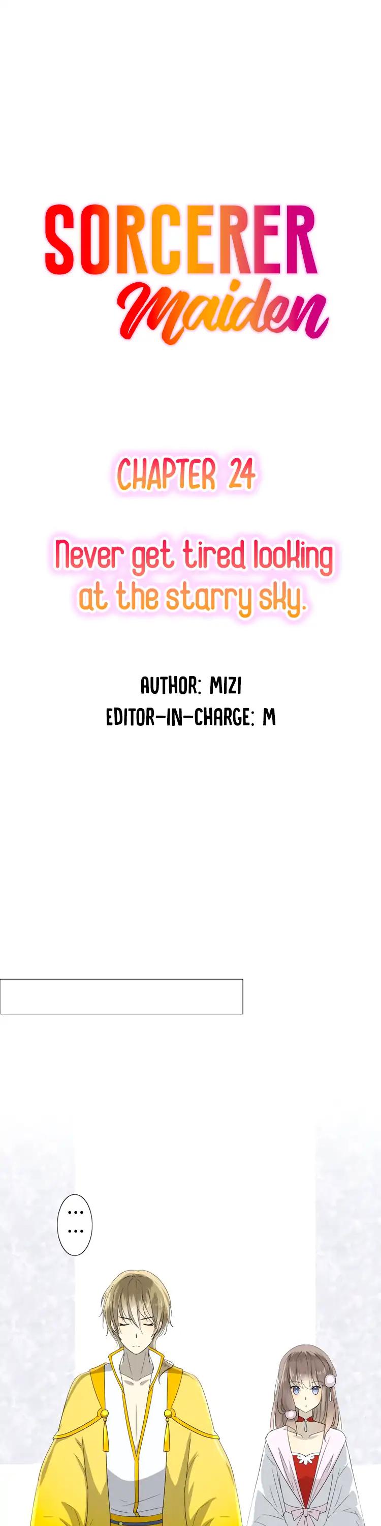 Sorcerer Maiden Chapter 24 page 3 - Chapter 24: Never Get Tired Looking at the Starry Sky