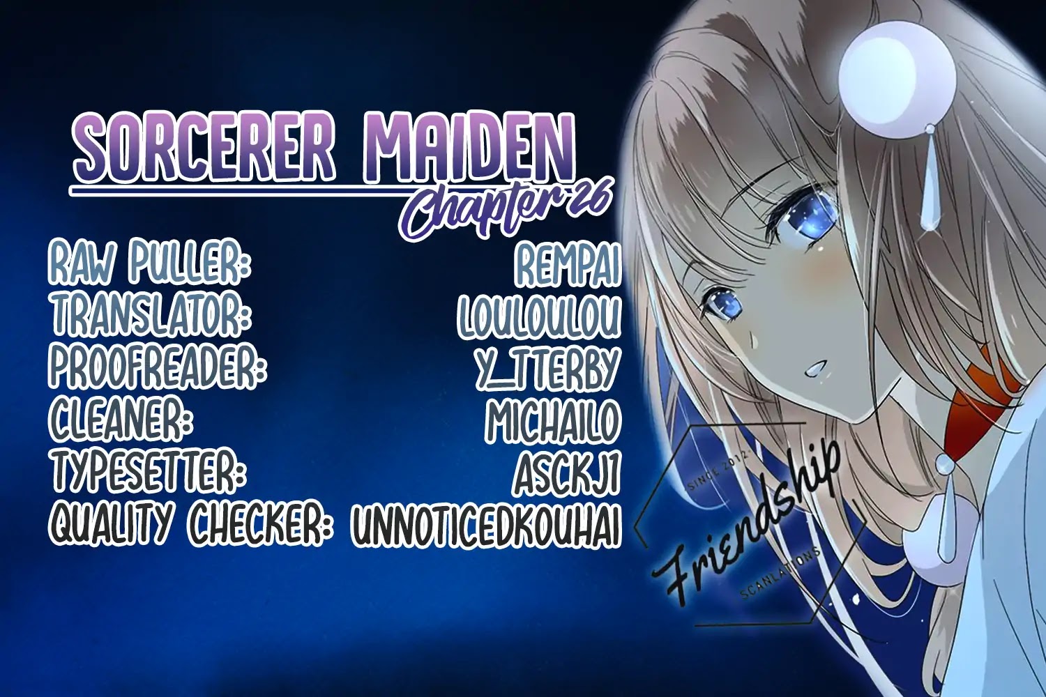 Sorcerer Maiden Chapter 26 page 2 - Chapter 26: A Pawn