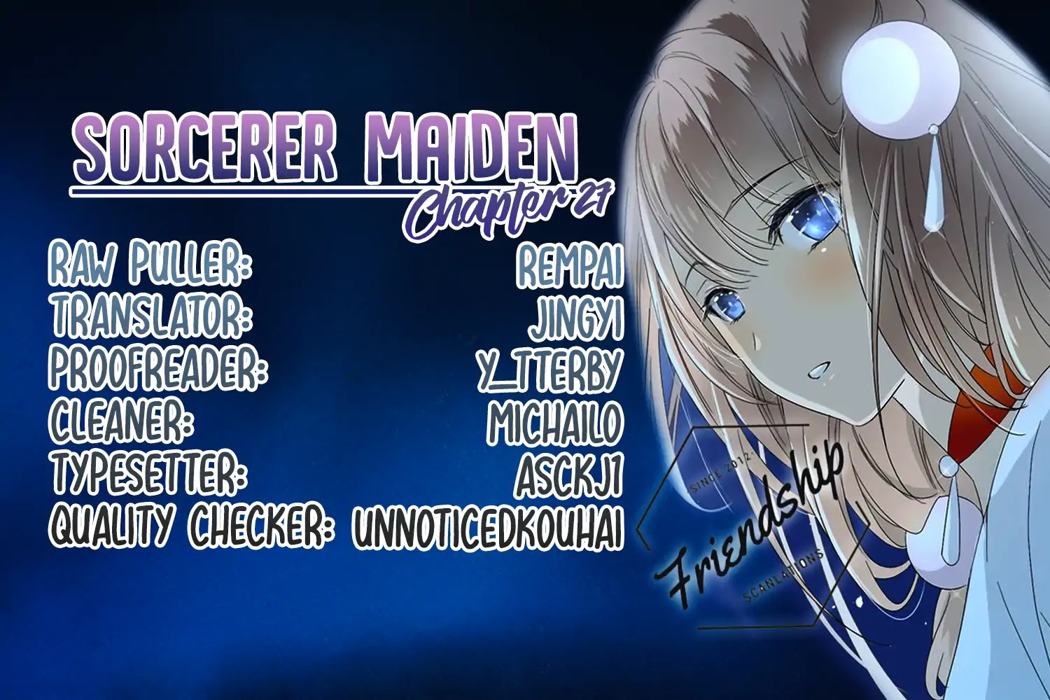 Sorcerer Maiden Chapter 27 page 2 - Chapter 27: Determination