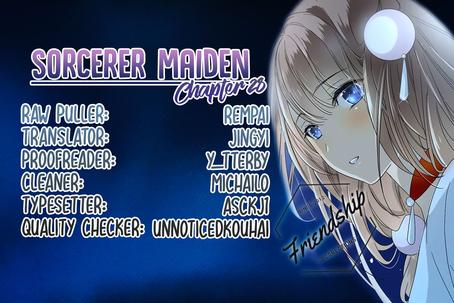 Sorcerer Maiden Chapter 28 page 1 - Chapter 28: My Own Decision