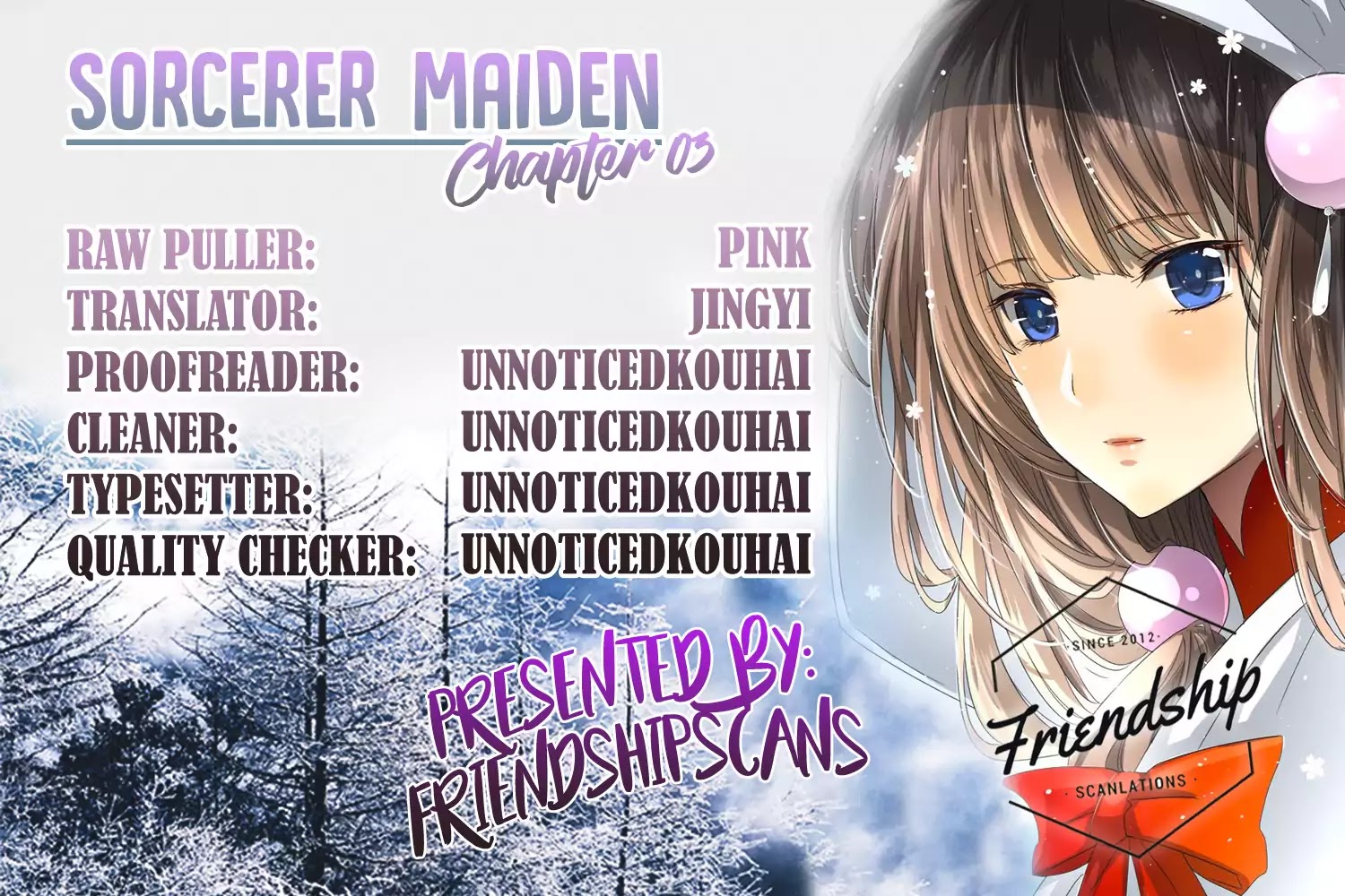 Sorcerer Maiden Chapter 3 page 1 - Chapter 3: She's Not A'Luo