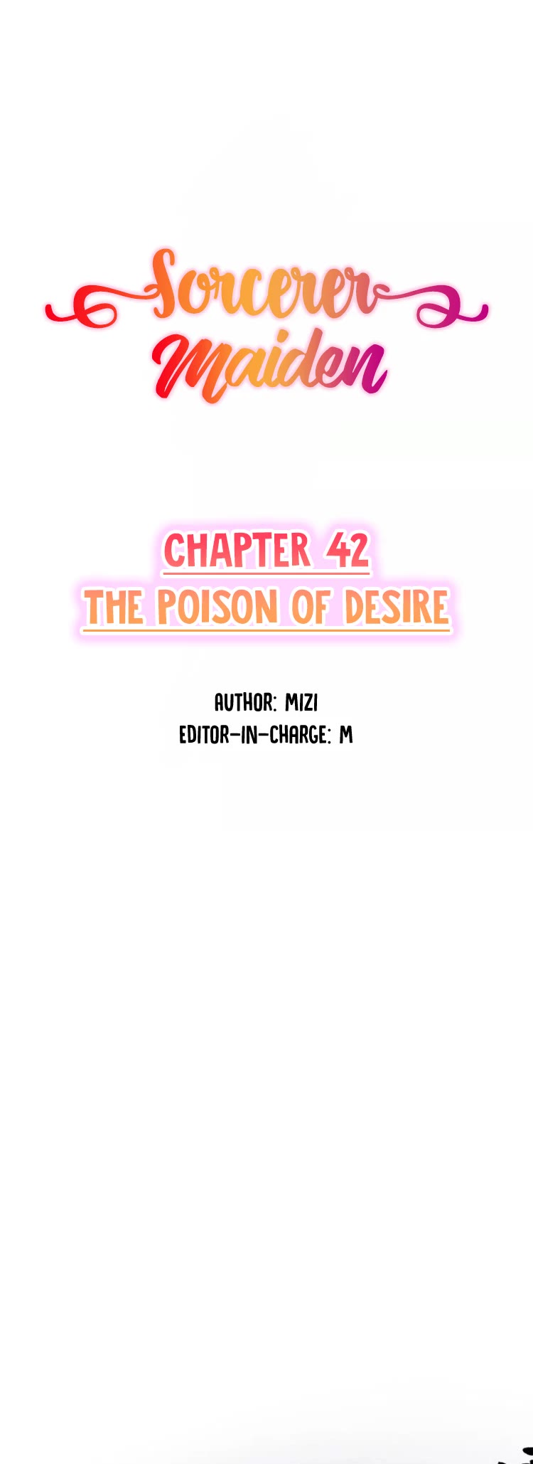 Sorcerer Maiden Chapter 42 page 2 - Chapter 42: The poison of desire