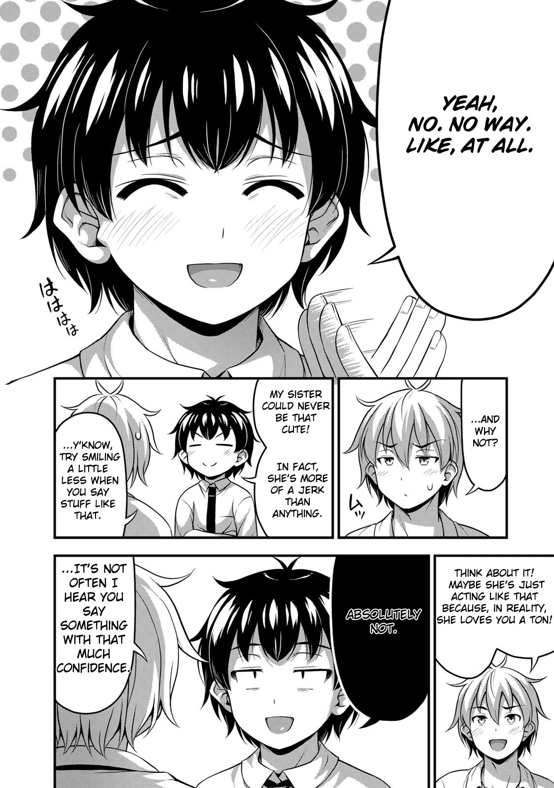 Sore wa rei no Shiwaza desu Chapter 17 page 12 - Chapter 17: It's nice to have friends