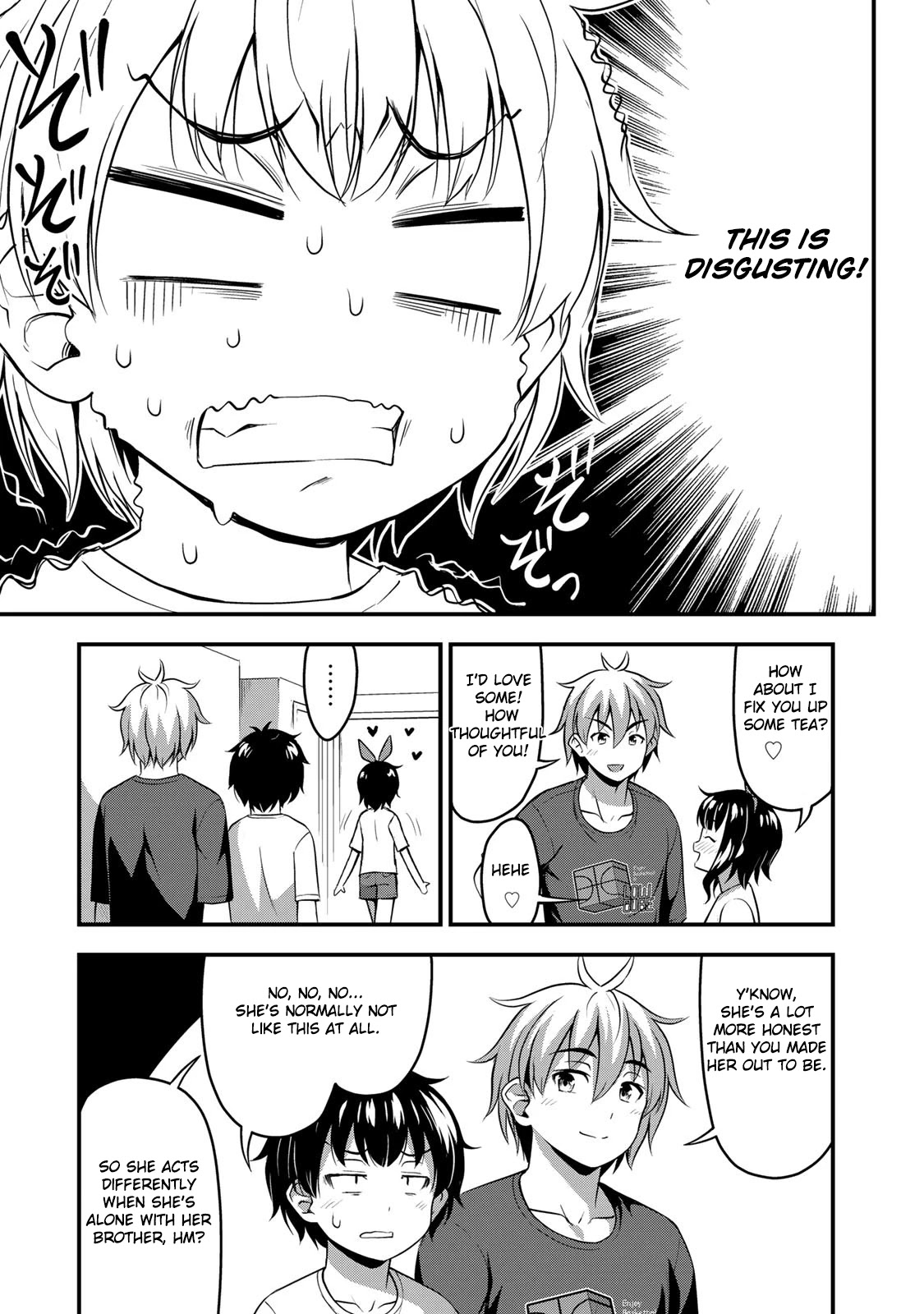 Sore wa rei no Shiwaza desu Chapter 17 page 21 - Chapter 17: It's nice to have friends