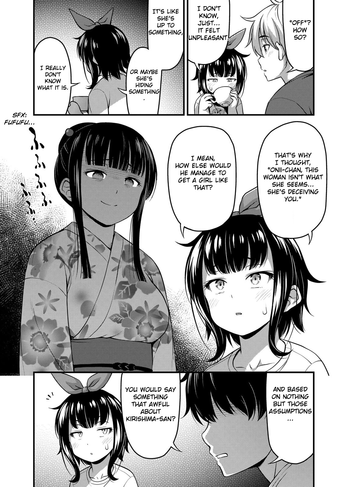 Sore wa rei no Shiwaza desu Chapter 18 page 8 - Chapter 18: Whydanit(ホワイダニット)