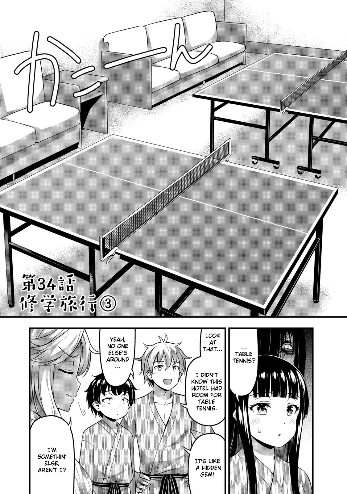 Sore wa rei no Shiwaza desu Chapter 34 page 3 - Chapter 34: School trip ③