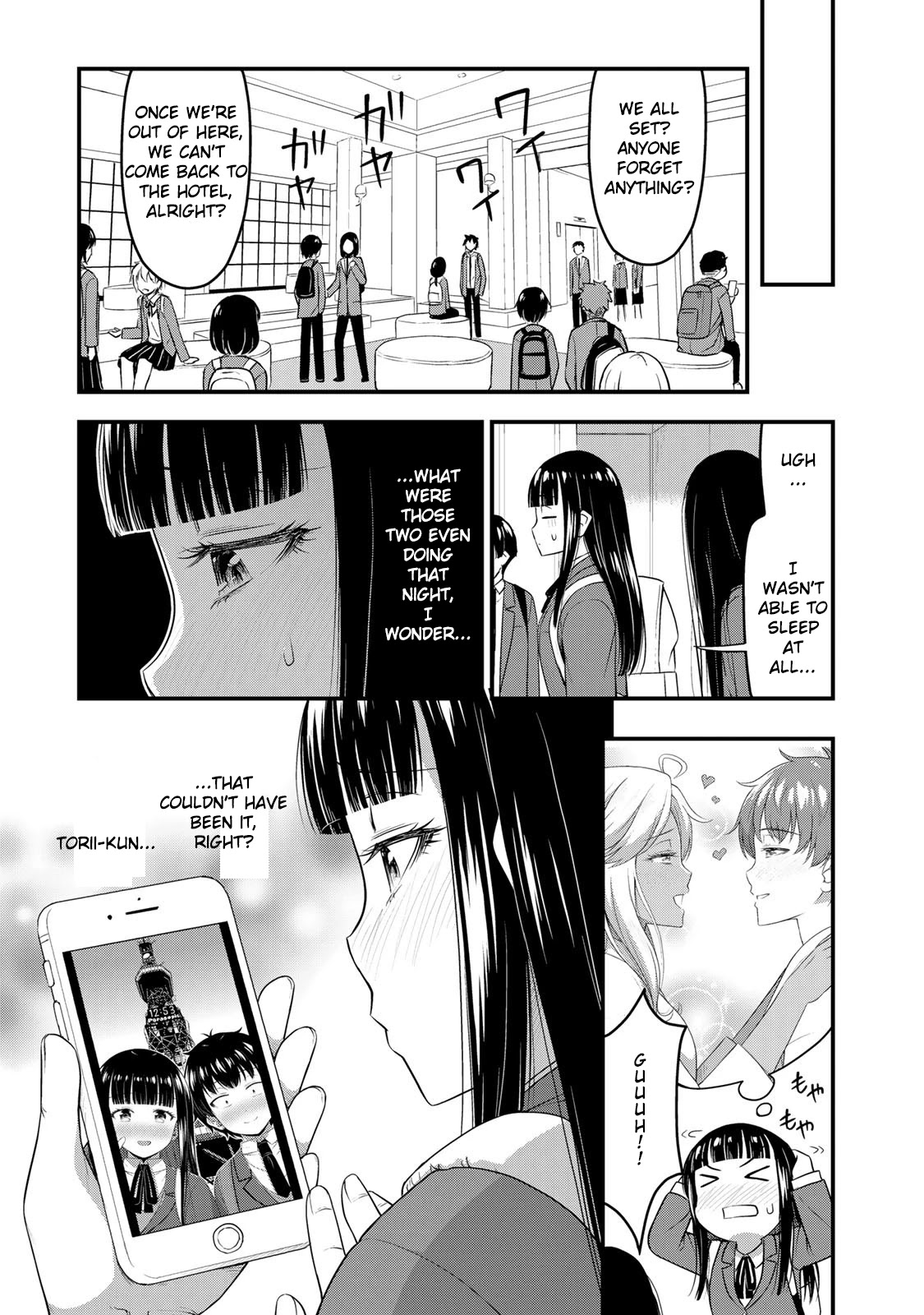 Sore wa rei no Shiwaza desu Chapter 35 page 7 - Chapter 35: School Trip ④