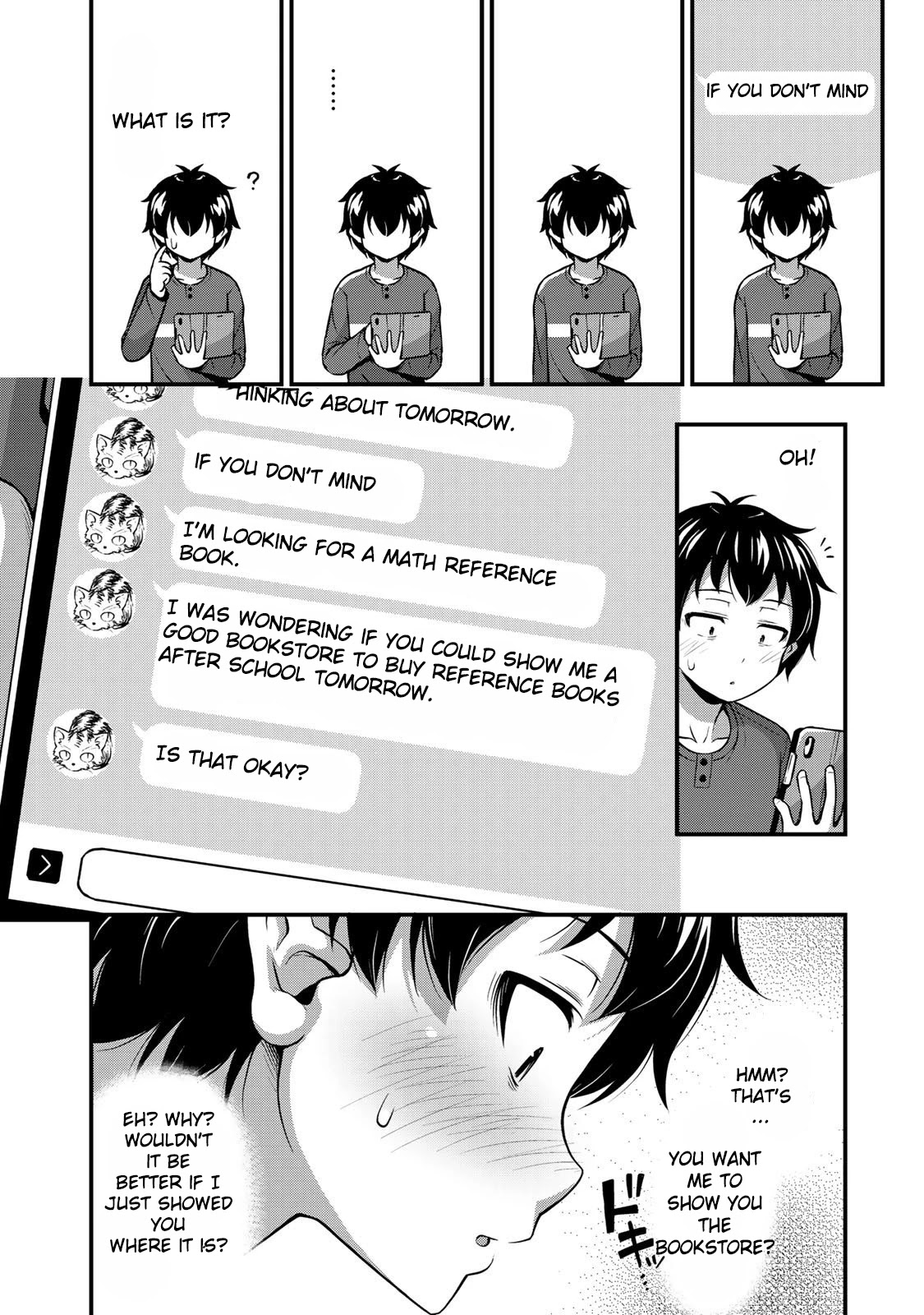 Sore wa rei no Shiwaza desu Chapter 4 page 5 - Chapter 4: Books, Dating, and XX, Part 1