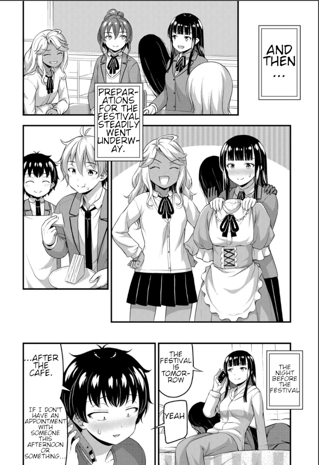 Sore wa rei no Shiwaza desu Chapter 42 page 9 - Chapter 42: Cultural Festival Plan