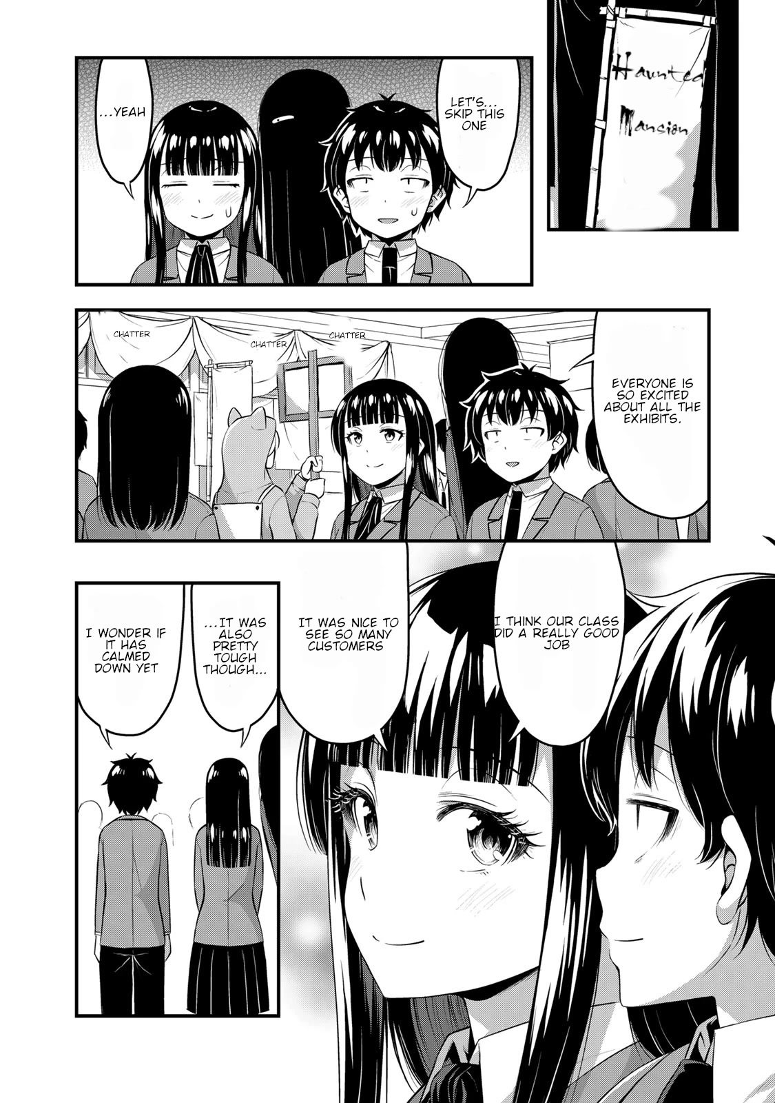 Sore wa rei no Shiwaza desu Chapter 43 page 10 - Chapter 43: Cultural Festival Date