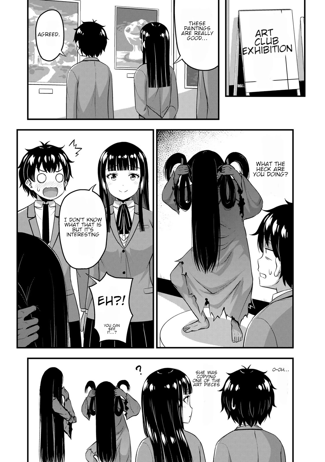Sore wa rei no Shiwaza desu Chapter 43 page 9 - Chapter 43: Cultural Festival Date