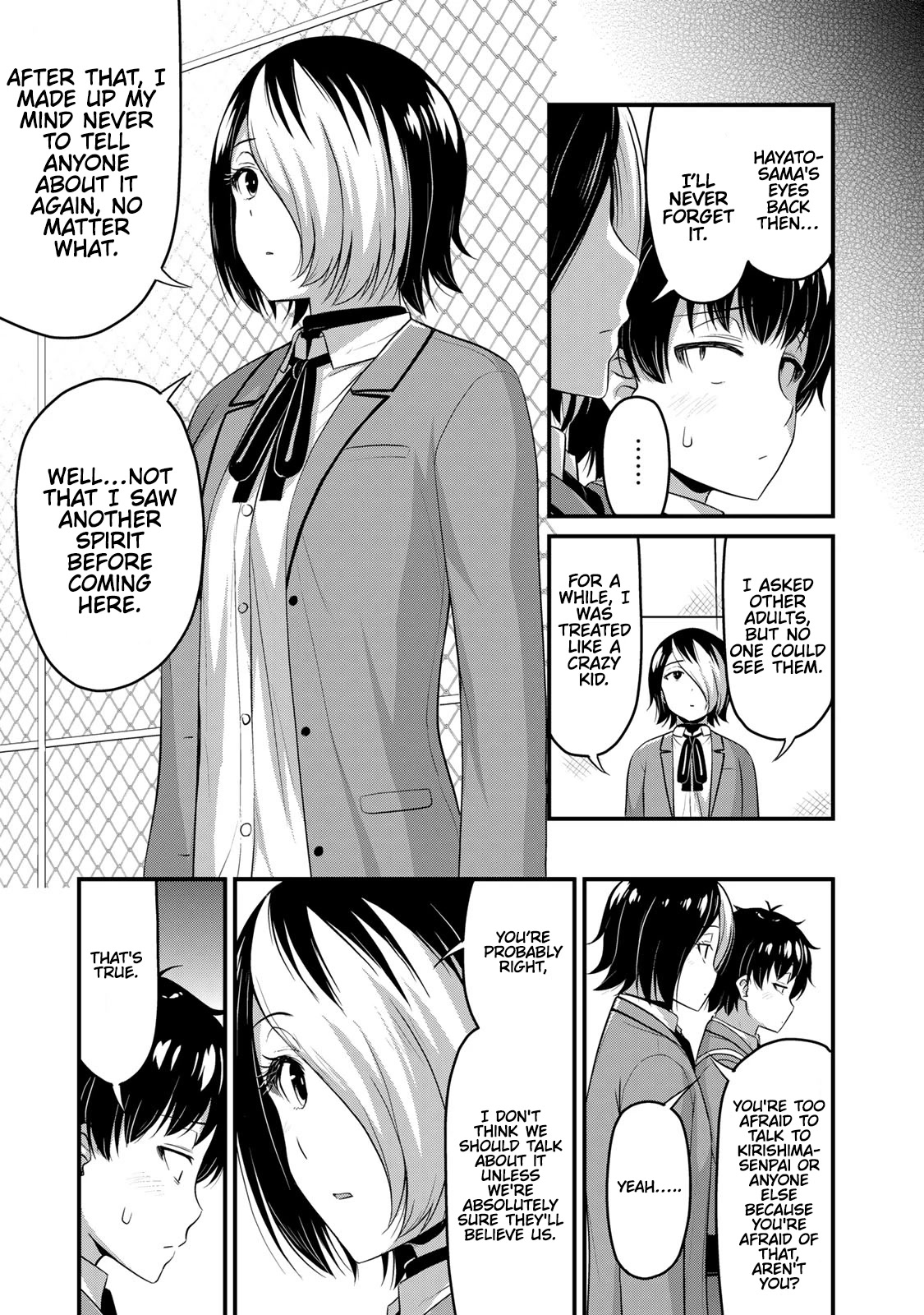 Sore wa rei no Shiwaza desu Chapter 48 page 10 - Chapter 48: People Who Can See
