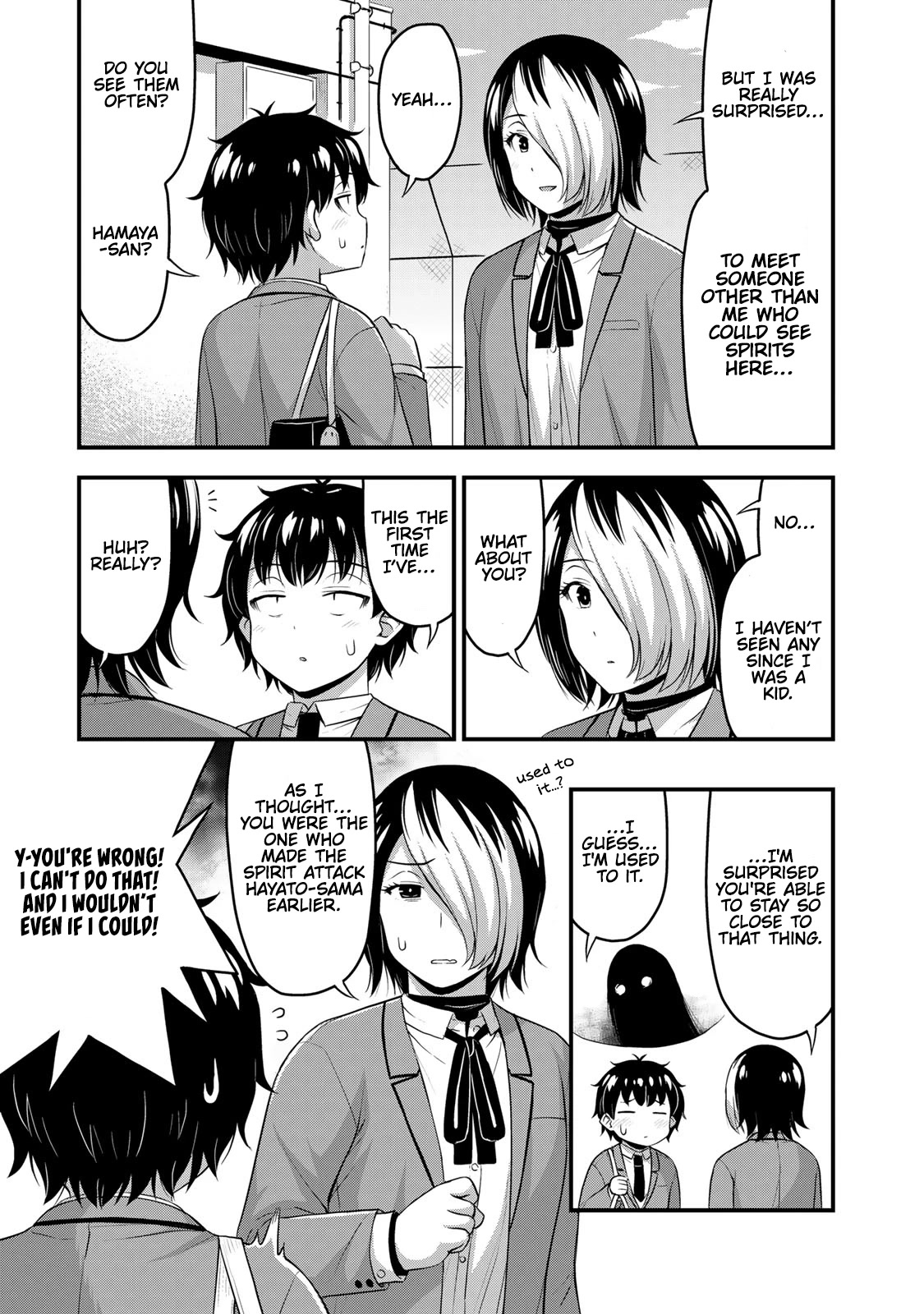 Sore wa rei no Shiwaza desu Chapter 48 page 6 - Chapter 48: People Who Can See