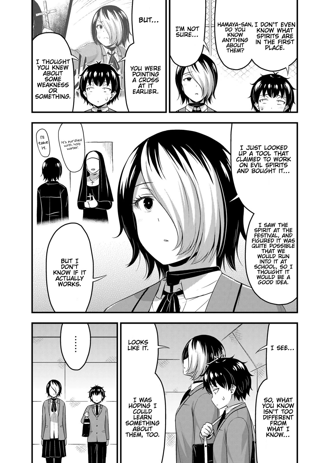 Sore wa rei no Shiwaza desu Chapter 48 page 7 - Chapter 48: People Who Can See