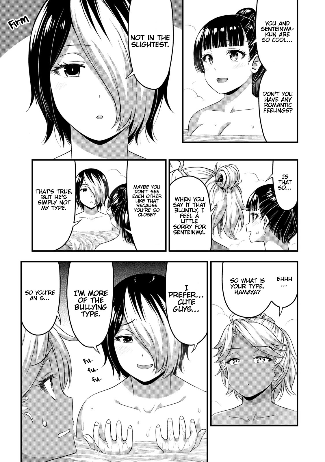Sore wa rei no Shiwaza desu Chapter 52 page 14 - Chapter 52: Girl's Talk