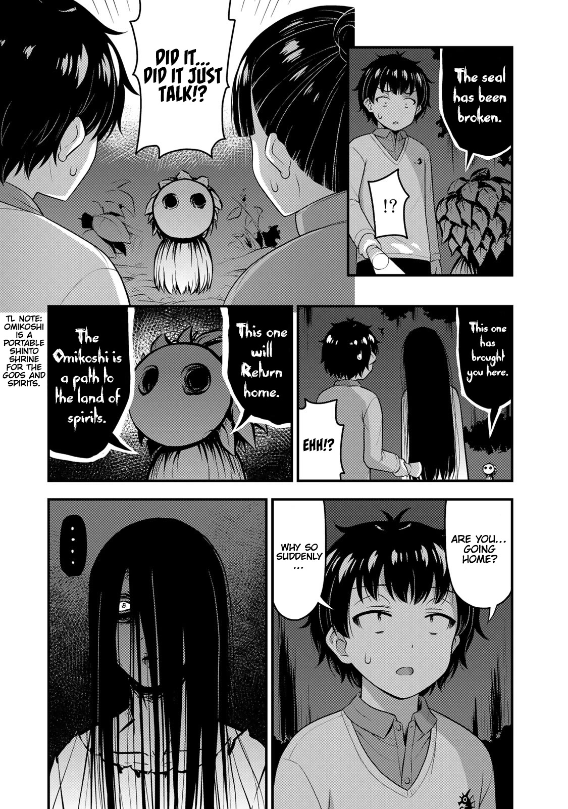 Sore wa rei no Shiwaza desu Chapter 55 page 10 - Chapter 55: The Spirit's Path