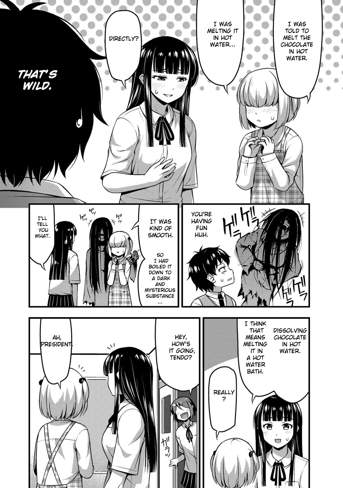 Sore wa rei no Shiwaza desu Chapter 7 page 10 - Chapter 7: Let's do club activities!