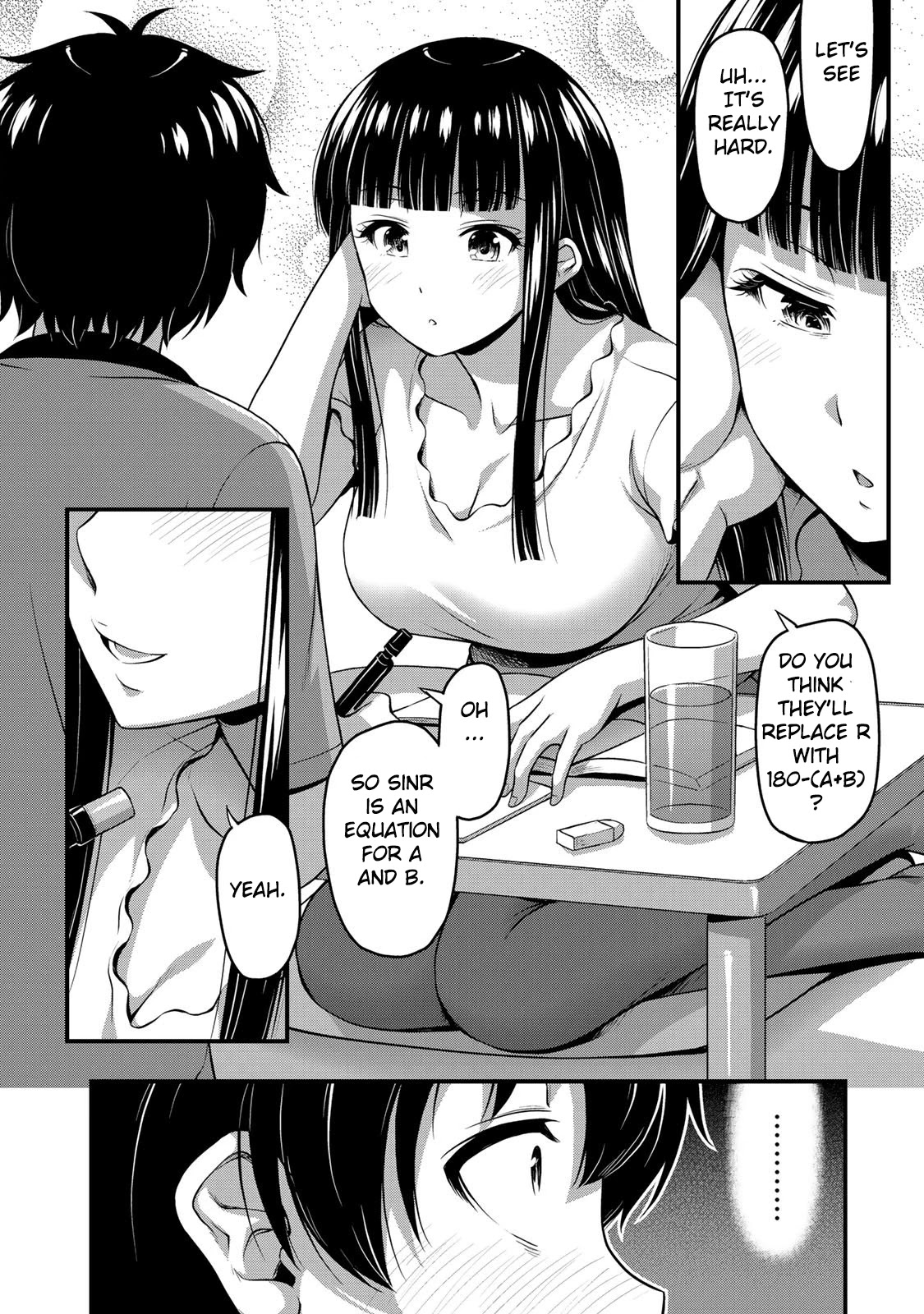 Sore wa rei no Shiwaza desu Chapter 8 page 13 - Chapter 8: Two-person study group.