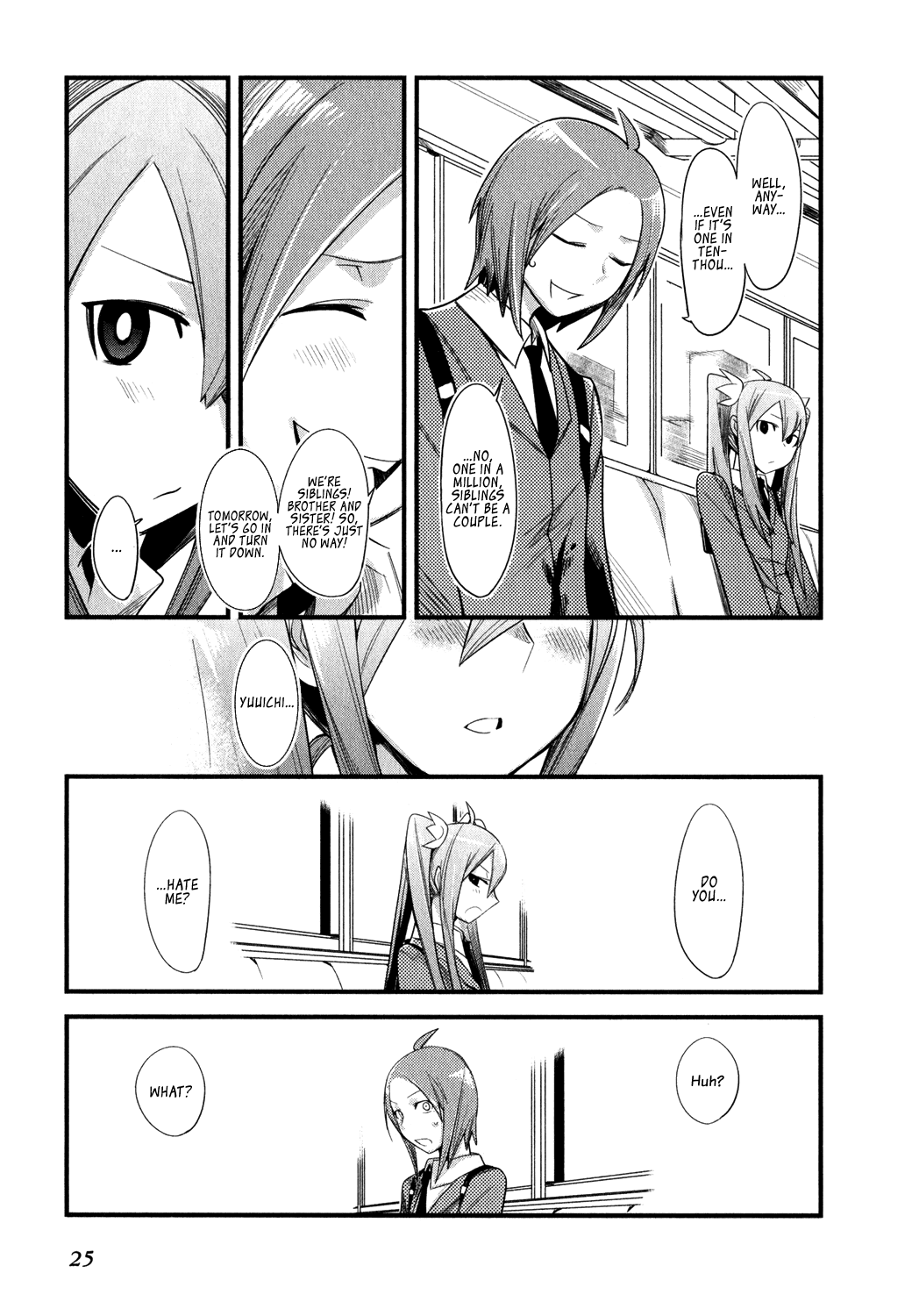 Sore wa Totsuzen, Unmei no Aite ga Chapter 0 page 24 - Chapter 0: Yuuichi x Manami
