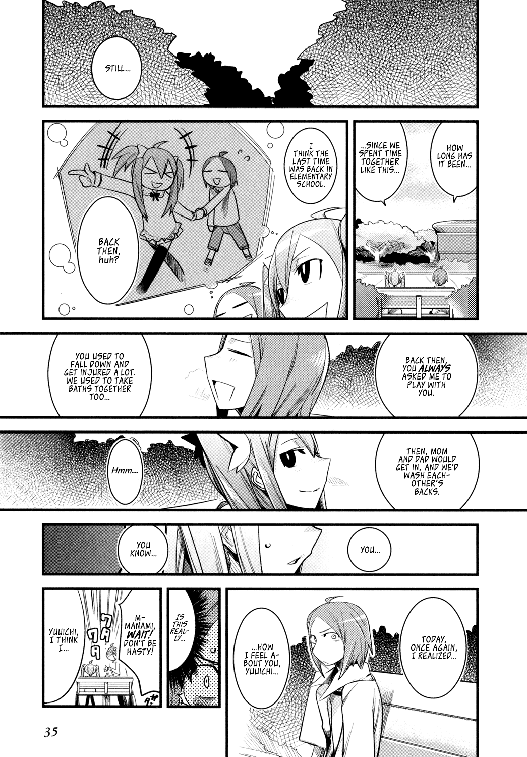 Sore wa Totsuzen, Unmei no Aite ga Chapter 0 page 34 - Chapter 0: Yuuichi x Manami