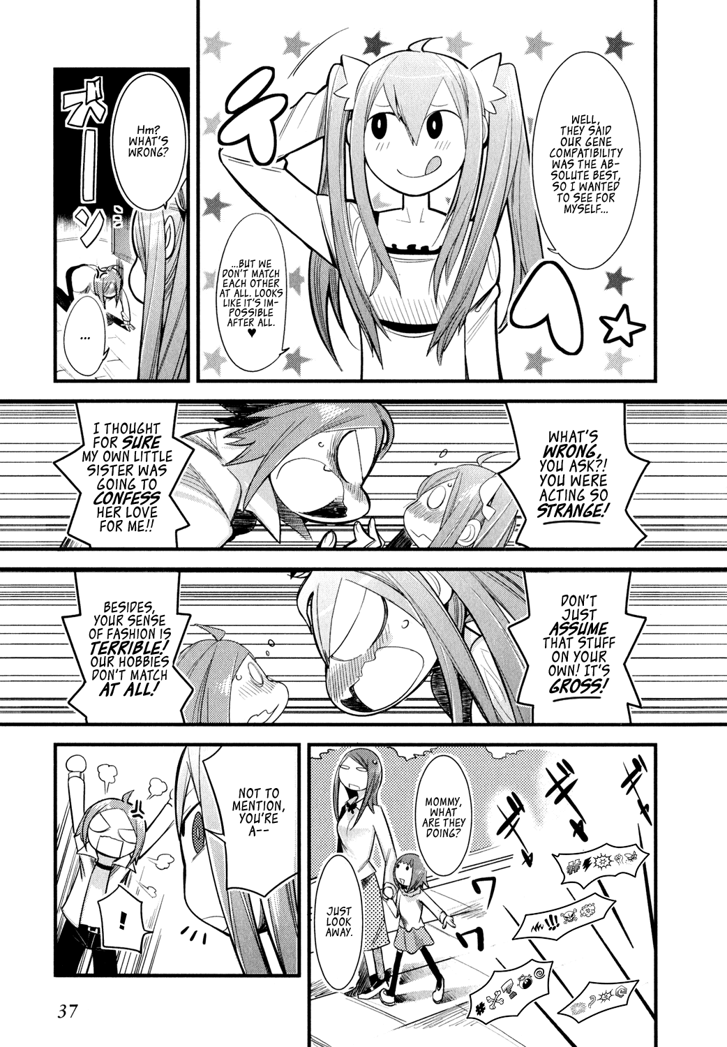 Sore wa Totsuzen, Unmei no Aite ga Chapter 0 page 36 - Chapter 0: Yuuichi x Manami