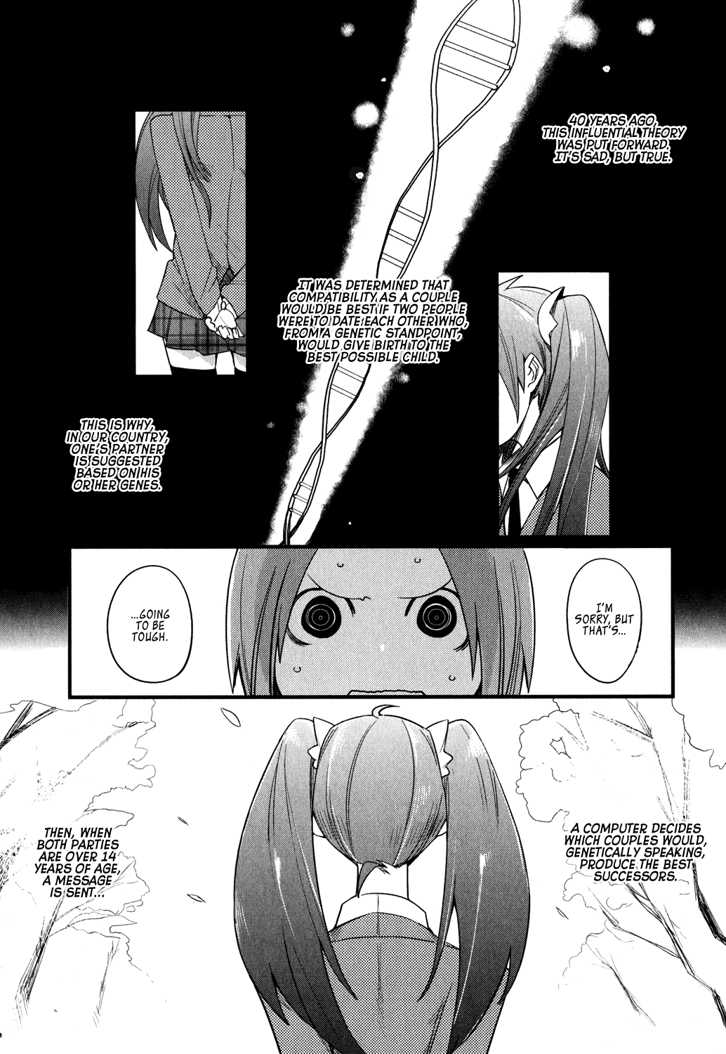 Sore wa Totsuzen, Unmei no Aite ga Chapter 0 page 4 - Chapter 0: Yuuichi x Manami