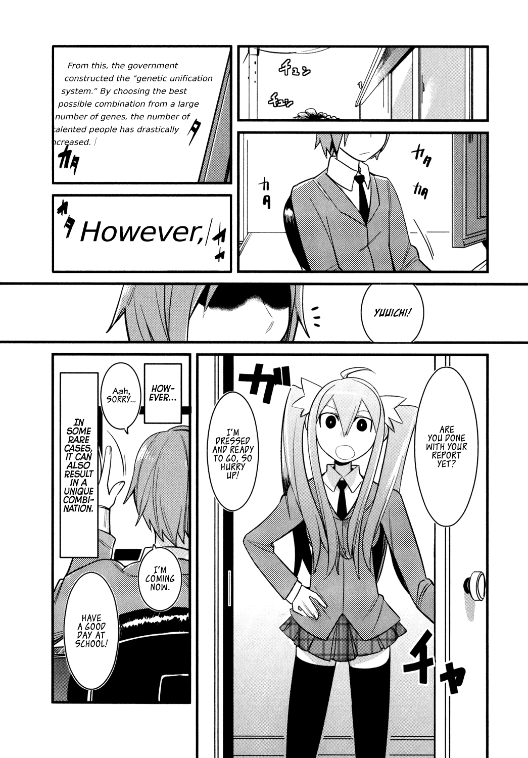 Sore wa Totsuzen, Unmei no Aite ga Chapter 0 page 56 - Chapter 0: Yuuichi x Manami
