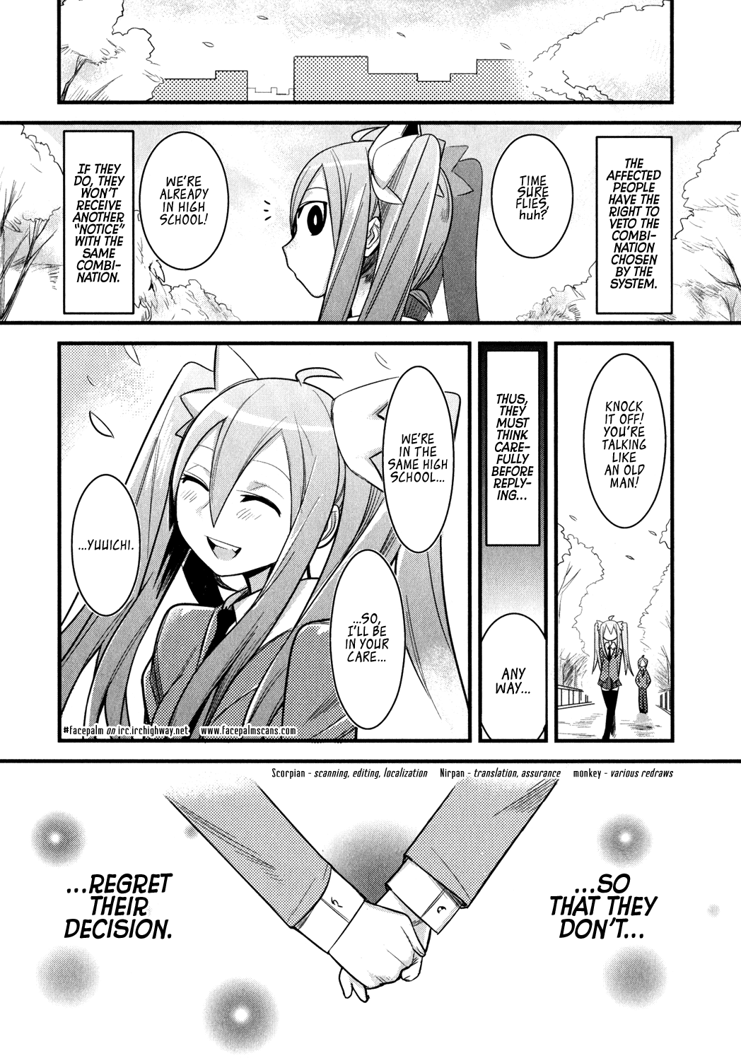 Sore wa Totsuzen, Unmei no Aite ga Chapter 0 page 57 - Chapter 0: Yuuichi x Manami