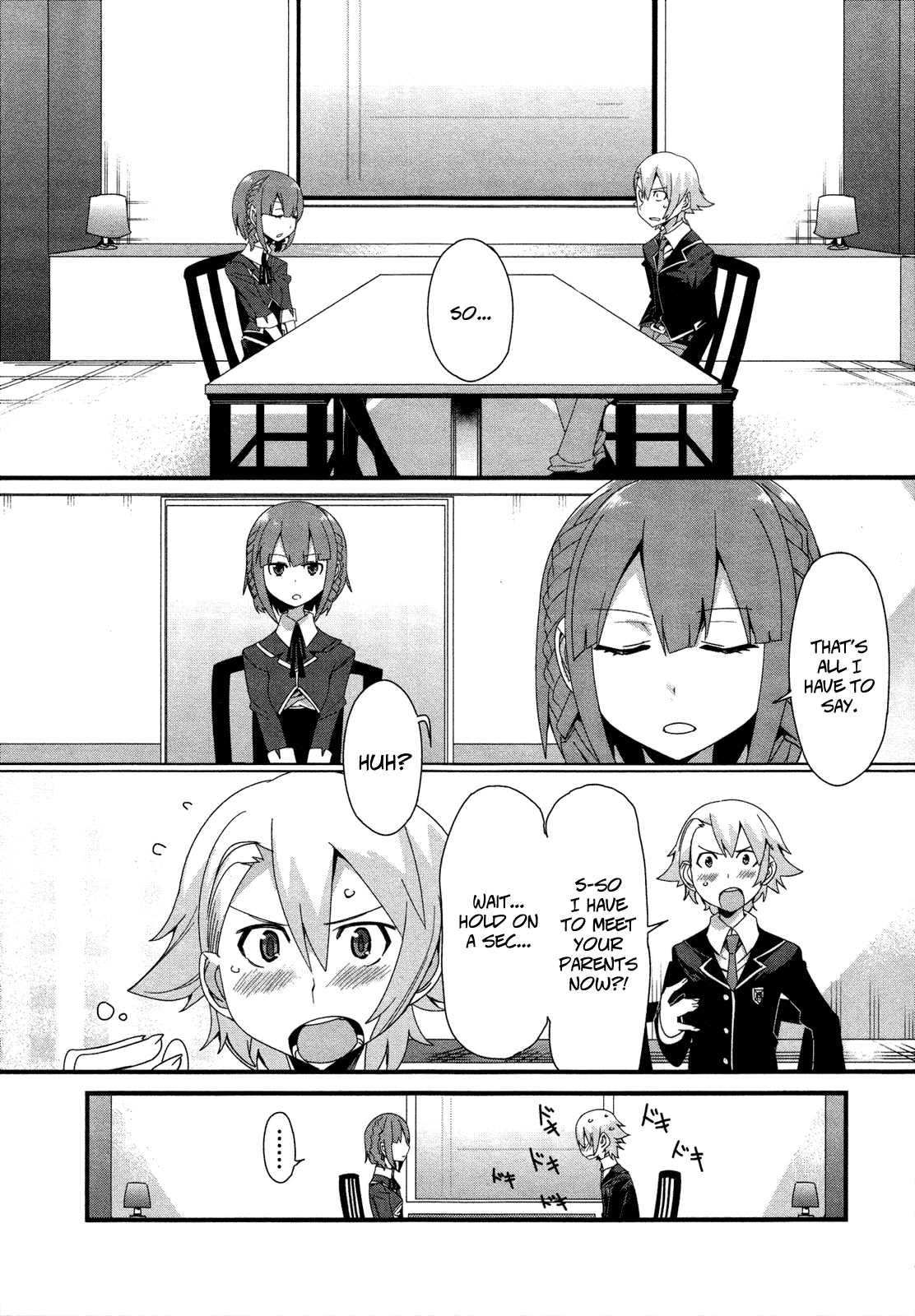 Sore wa Totsuzen, Unmei no Aite ga Chapter 18 page 4 - Chapter 18: Takuya x Shiori (3)