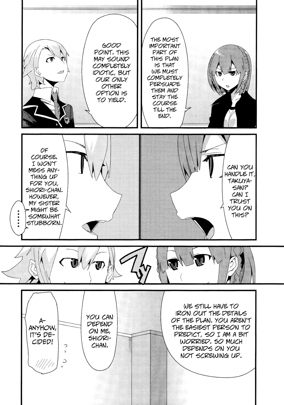 Sore wa Totsuzen, Unmei no Aite ga Chapter 19 page 21 - Chapter 19: Takuya x Shiori (4)