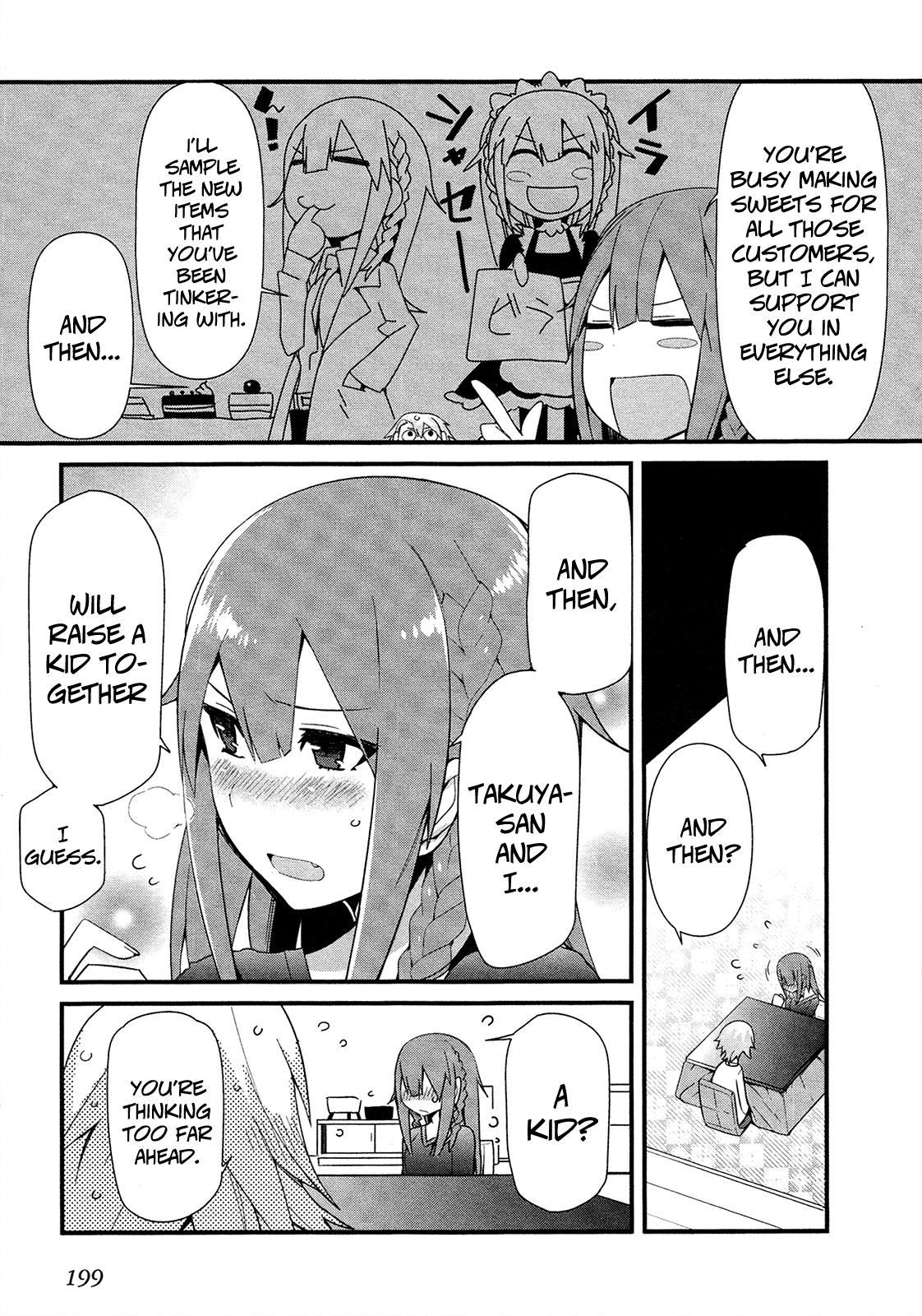 Sore wa Totsuzen, Unmei no Aite ga Chapter 23 page 9 - Chapter 23: Takuya x Shiori (8) [END]
