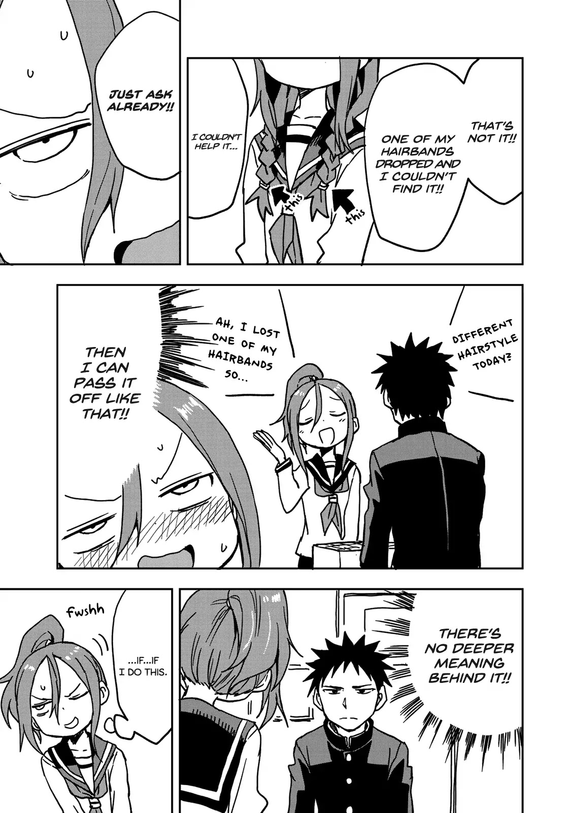 Soredemo Ayumu wa Yosetekuru Chapter 14.5 page 4 - Chapter 14.5: Extra move.