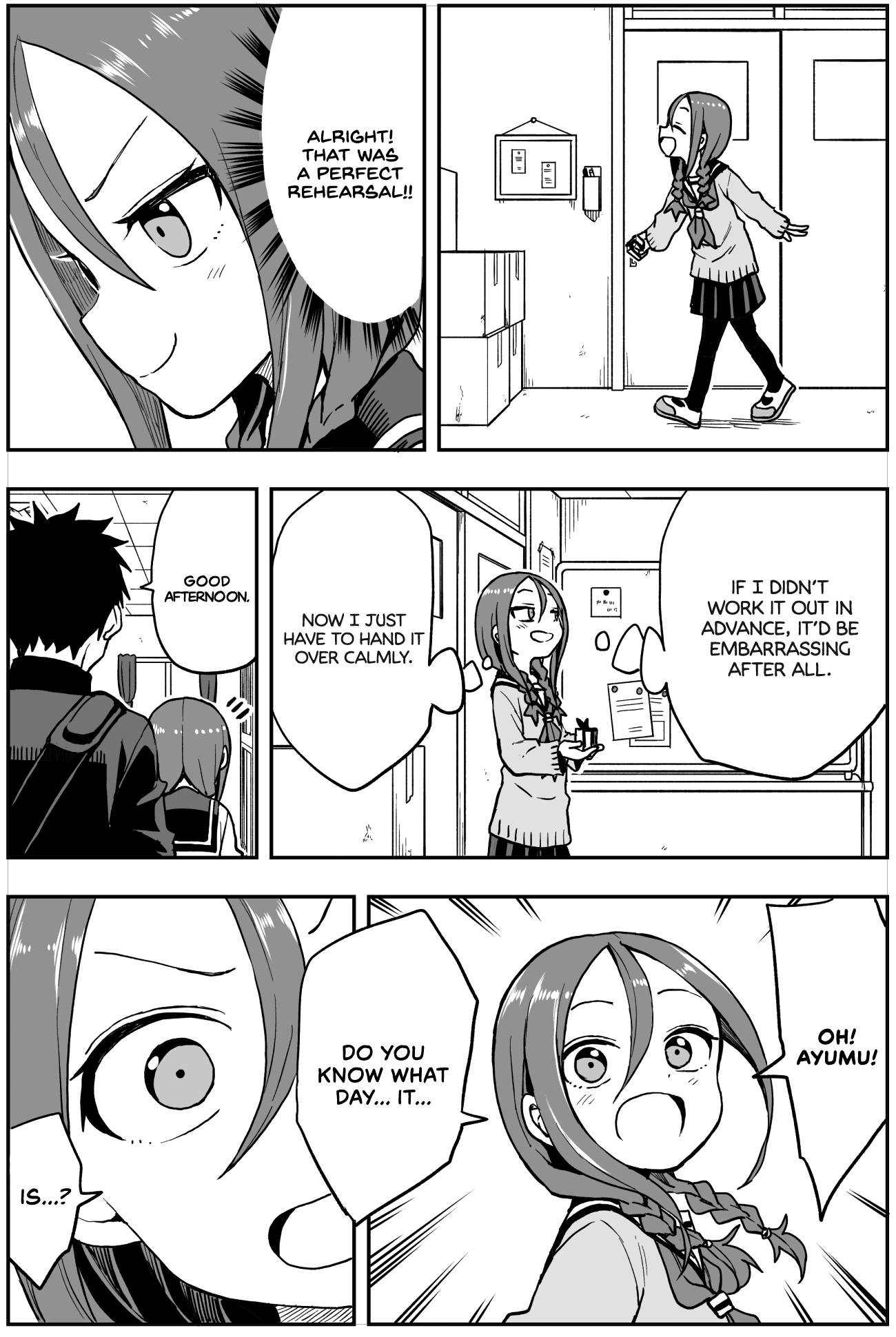 Soredemo Ayumu wa Yosetekuru Chapter 45.5 page 2 - Chapter 45.5: Twitter Special: Valentine's Day.
