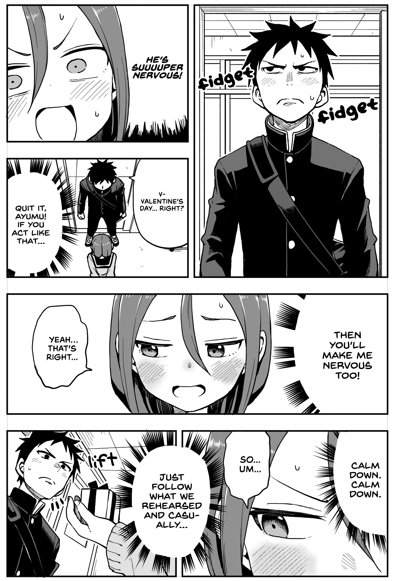 Soredemo Ayumu wa Yosetekuru Chapter 45.5 page 3 - Chapter 45.5: Twitter Special: Valentine's Day.