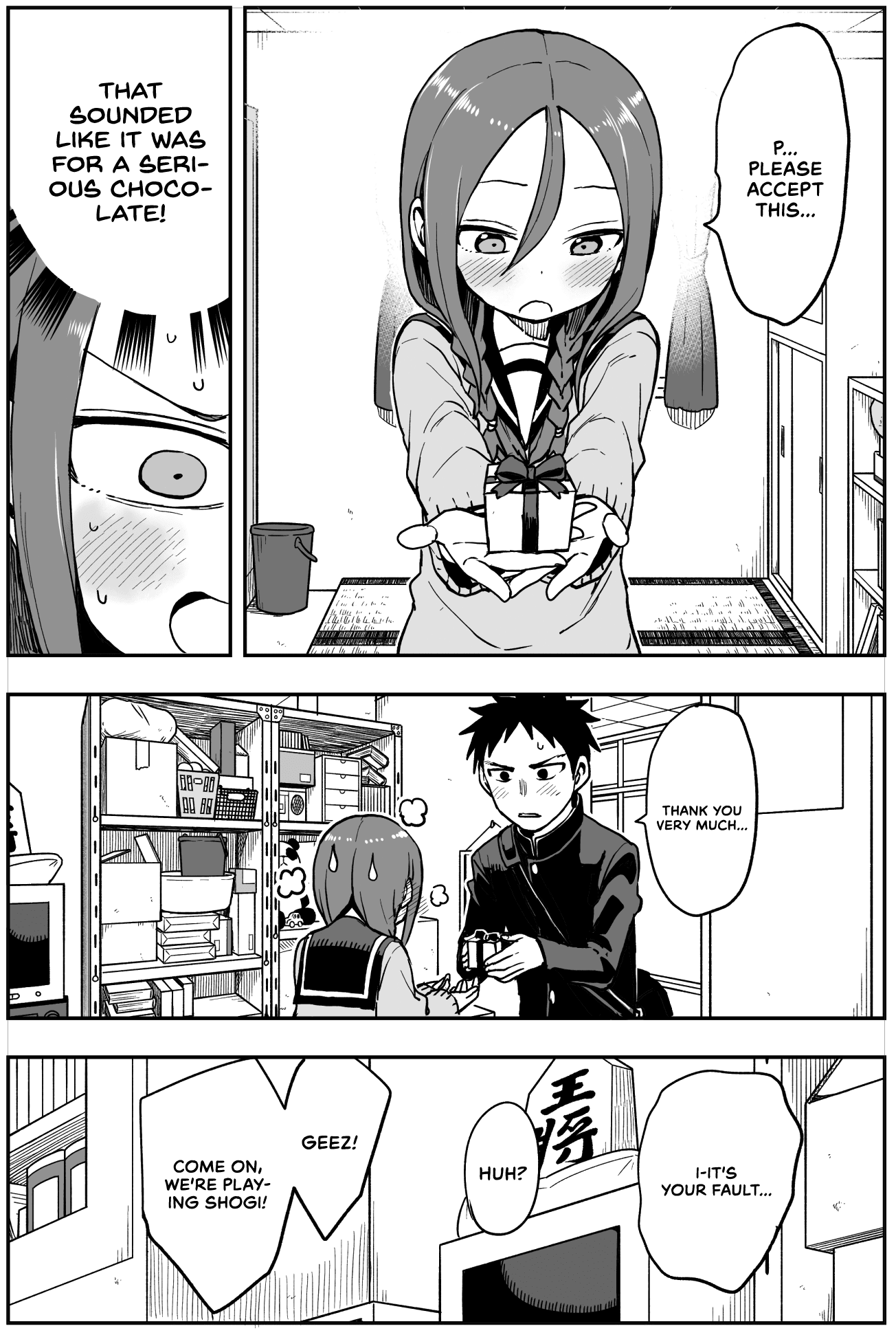 Soredemo Ayumu wa Yosetekuru Chapter 45.5 page 4 - Chapter 45.5: Twitter Special: Valentine's Day.