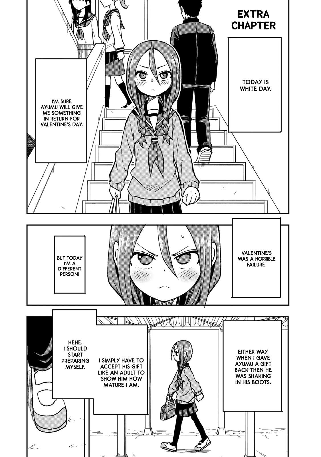Soredemo Ayumu wa Yosetekuru Chapter 68.5 page 1 - Chapter 68.5: Extra Move