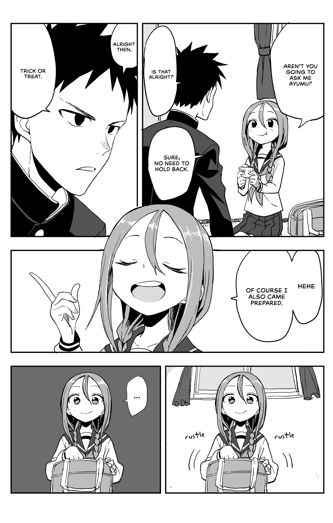 Soredemo Ayumu wa Yosetekuru Chapter 79.1 page 2 - Chapter 79.1: Twitter: Halloween Special