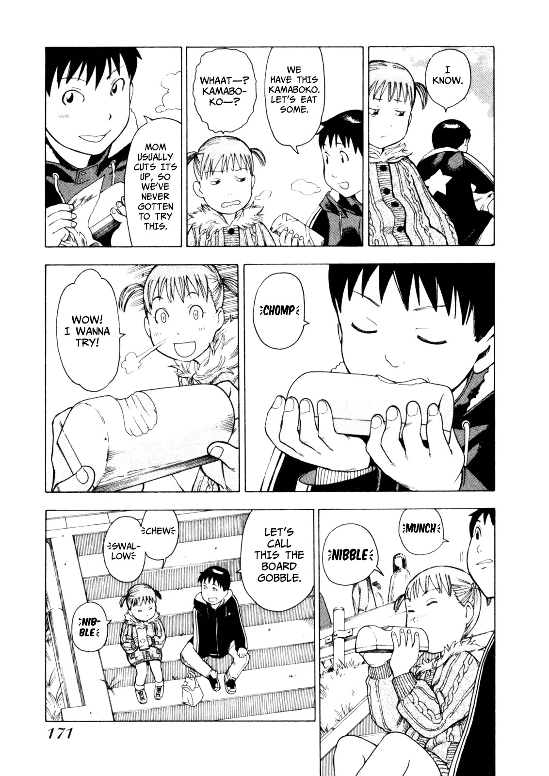 Soredemo Machi wa Mawatteiru Chapter 10 page 13 - Chapter 10 : Fish Sausage Boyon Boyon